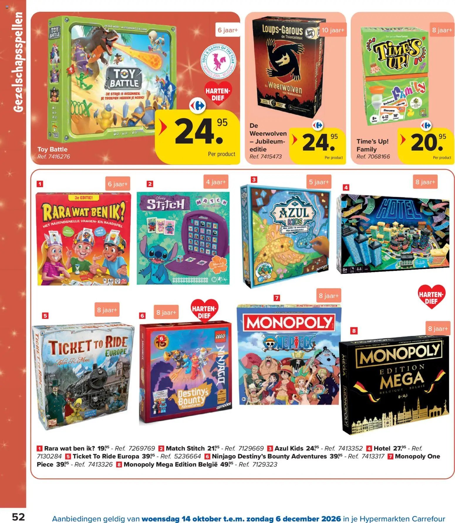 Carrefour Hypermarkten Speelgoedcatalogus