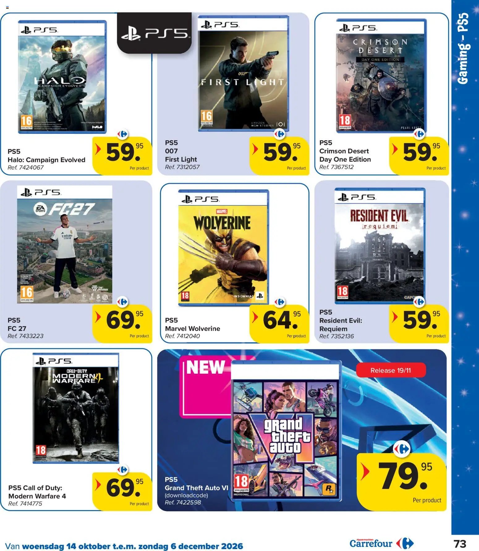 Carrefour Hypermarkten Speelgoedcatalogus