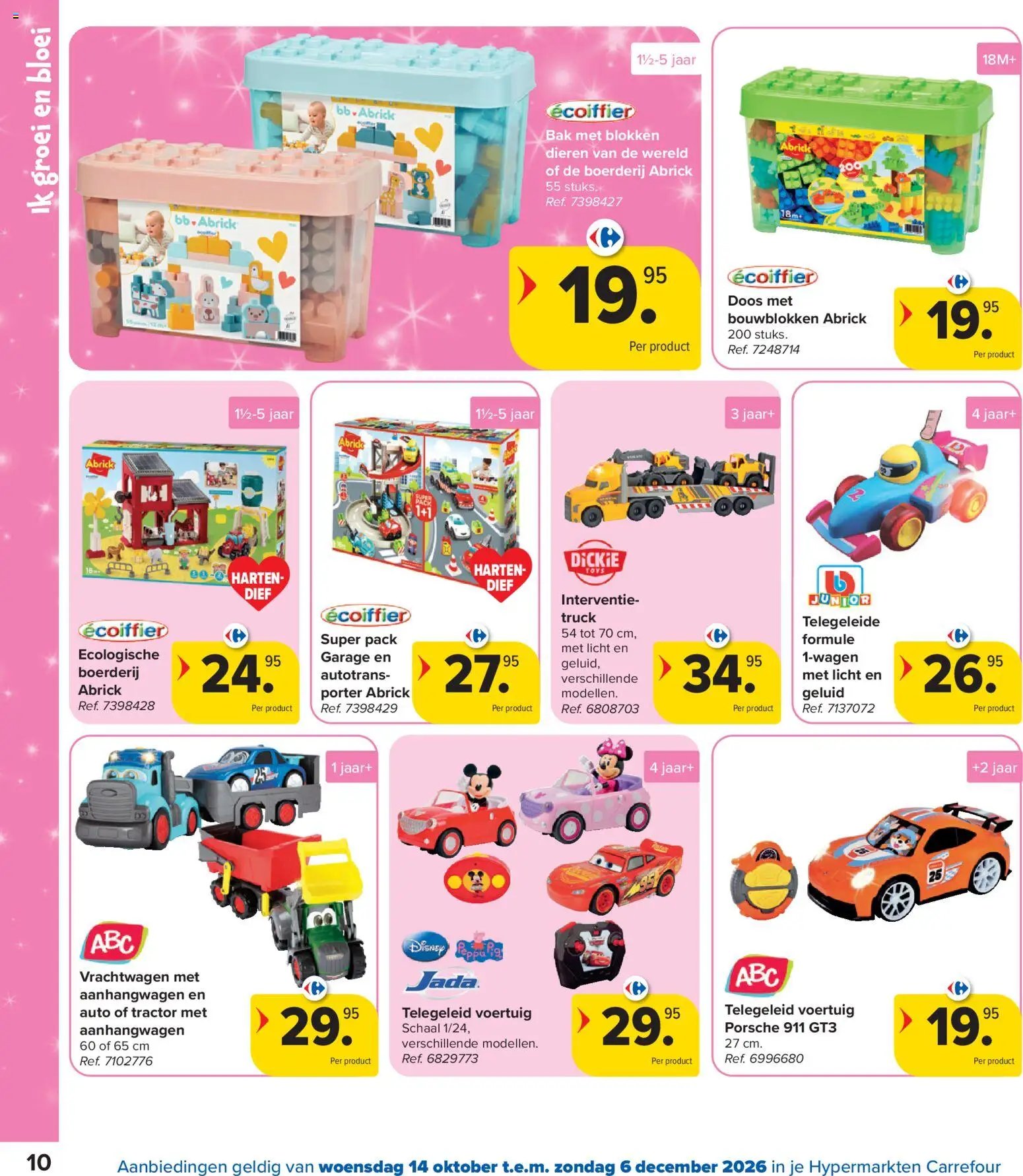 Carrefour Hypermarkten Speelgoedcatalogus
