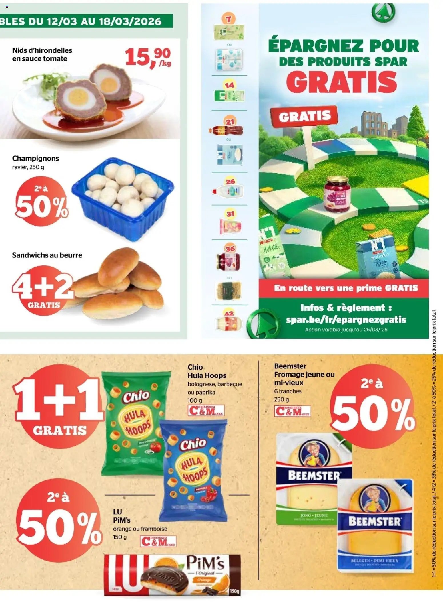 Spar Express folder / publicité