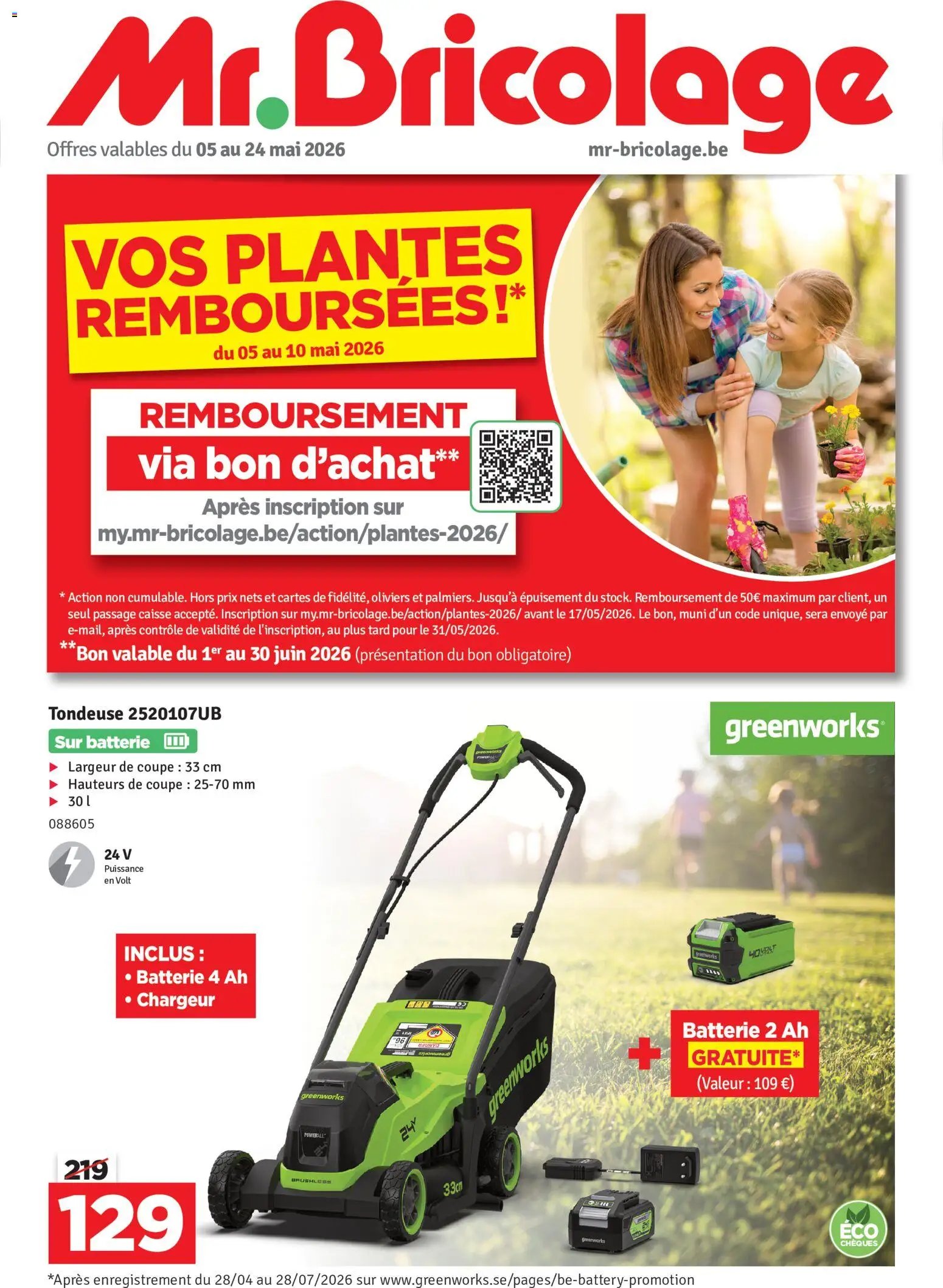 Mr Bricolage folder / publicité