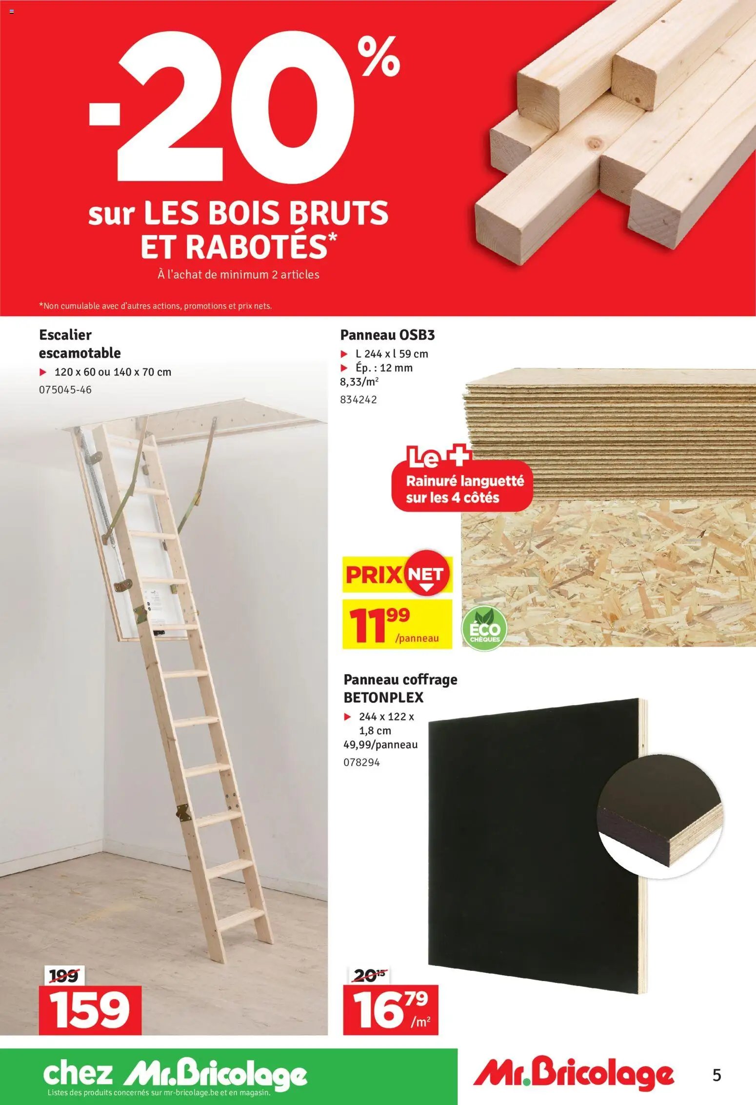 Mr Bricolage folder / publicité