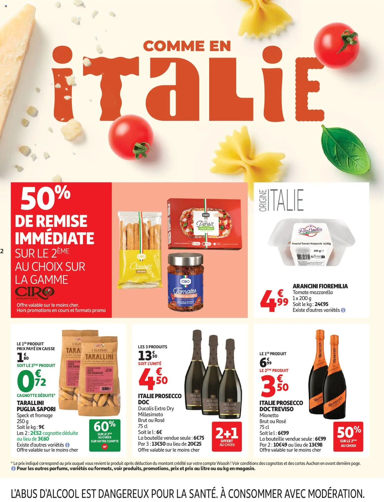 Auchan folder / publicité 