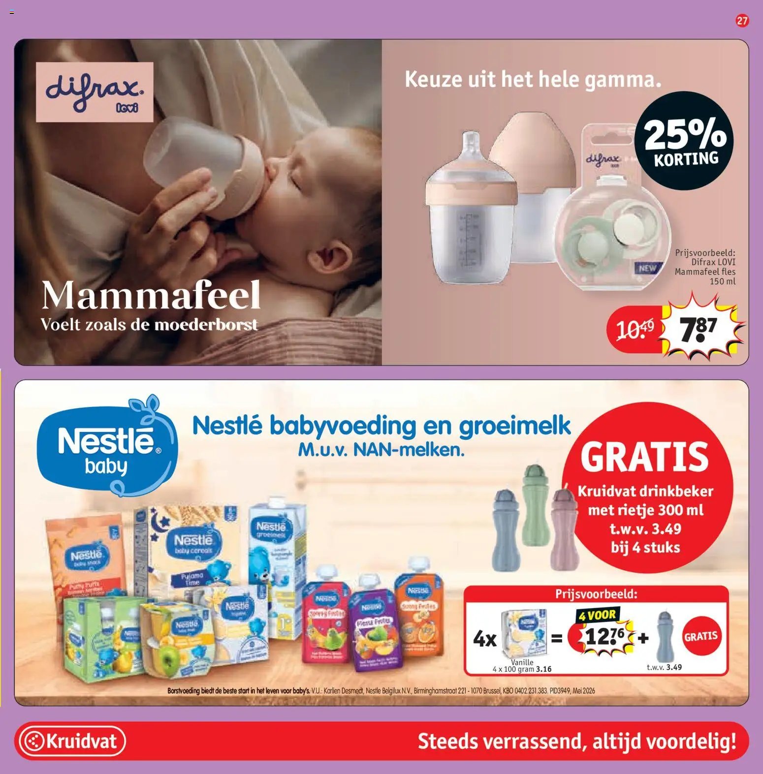 Kruidvat folder week 22 (2026-05-25 - 2026-06-07)