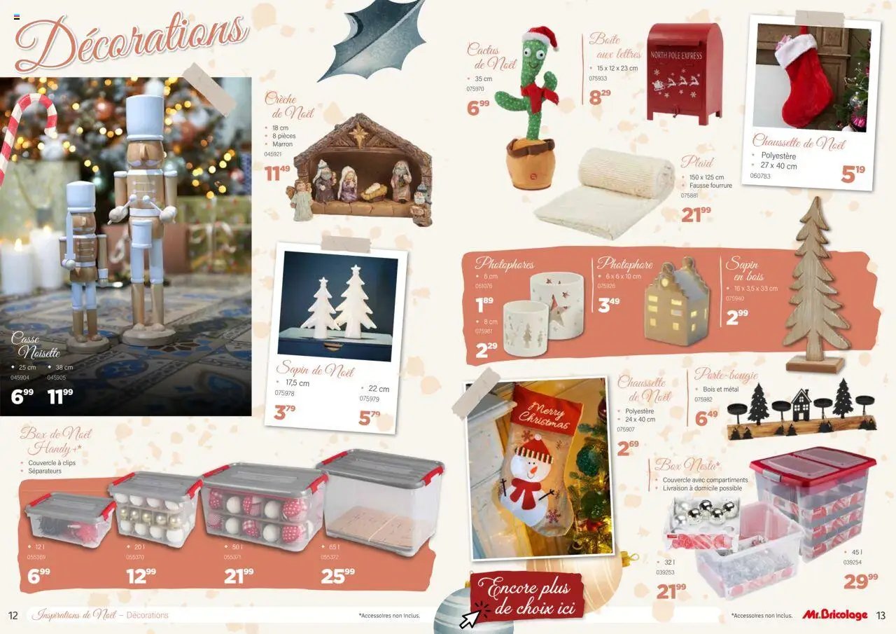 Mr Bricolage folder / publicité