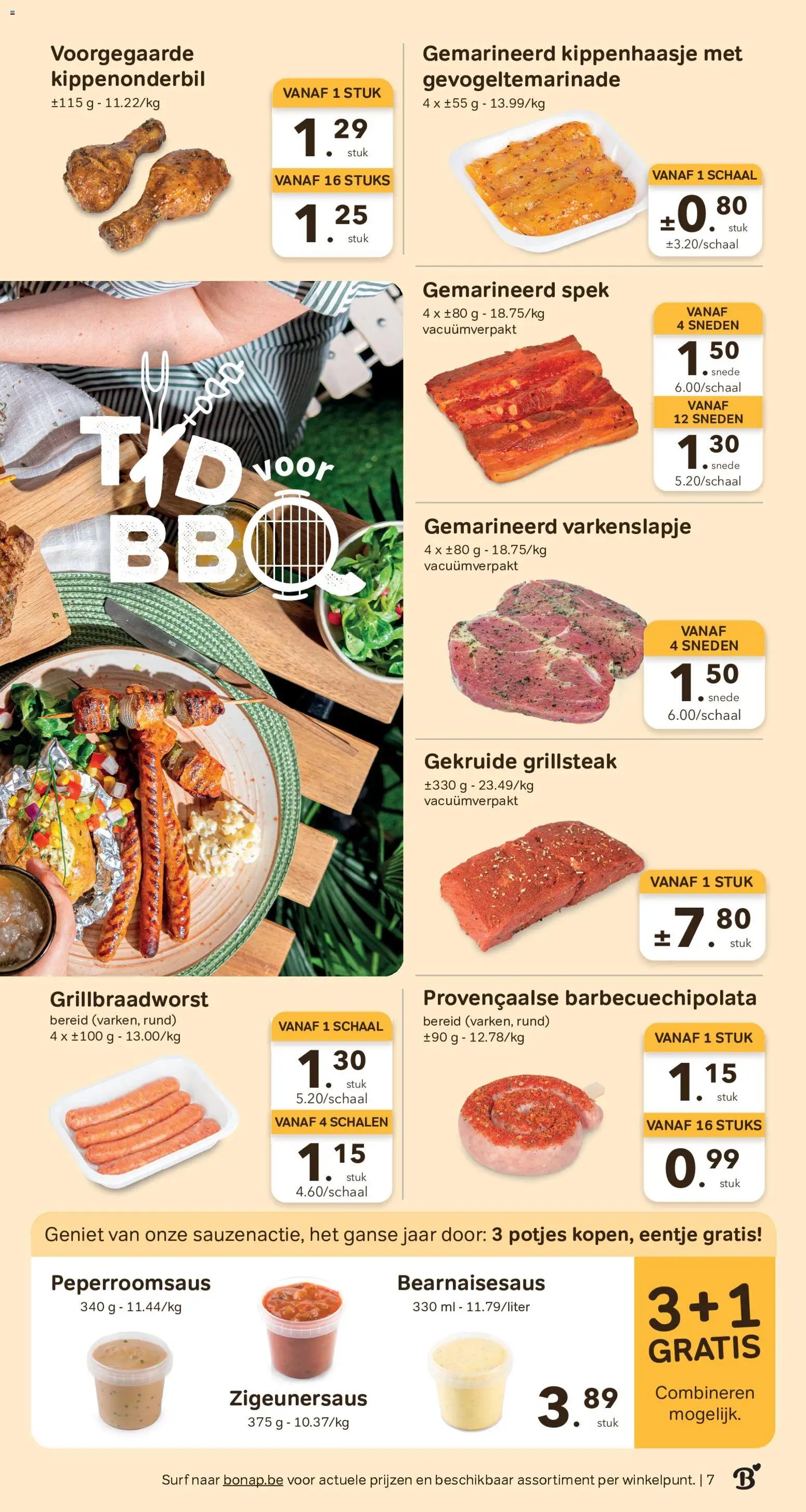 Bon Ap folder/publicité