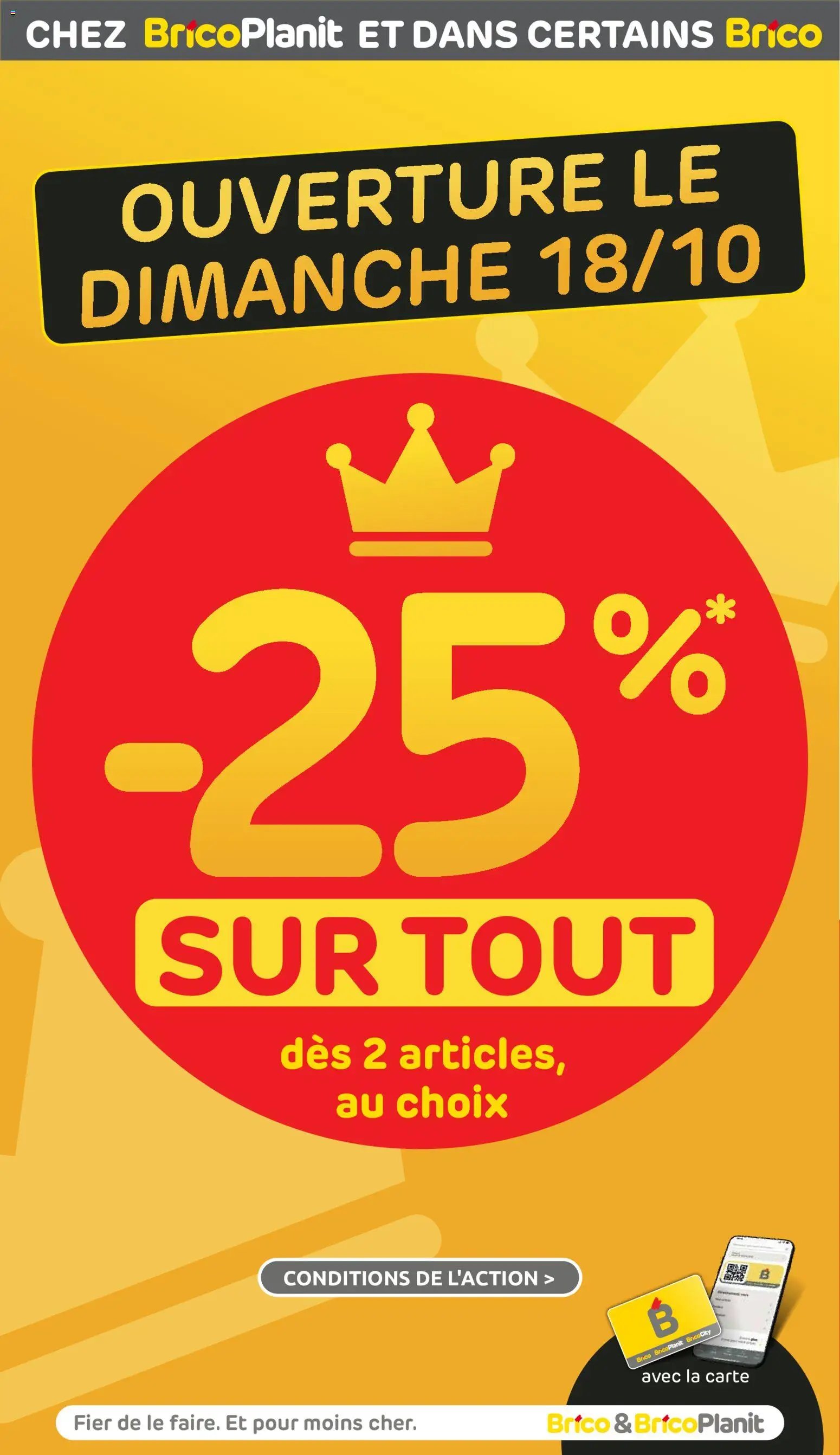 Brico publicité