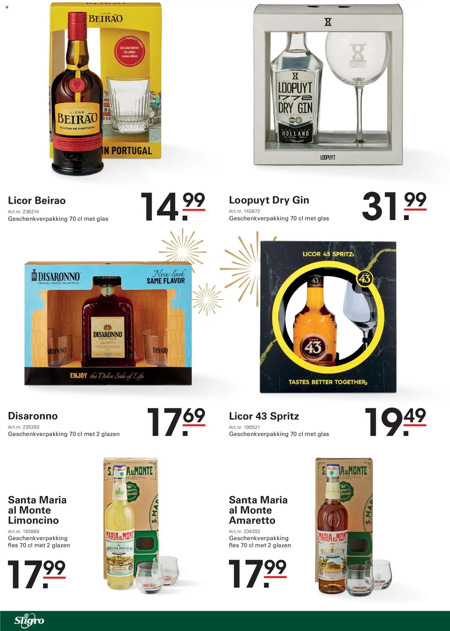 Sligro Kerstgeschenken