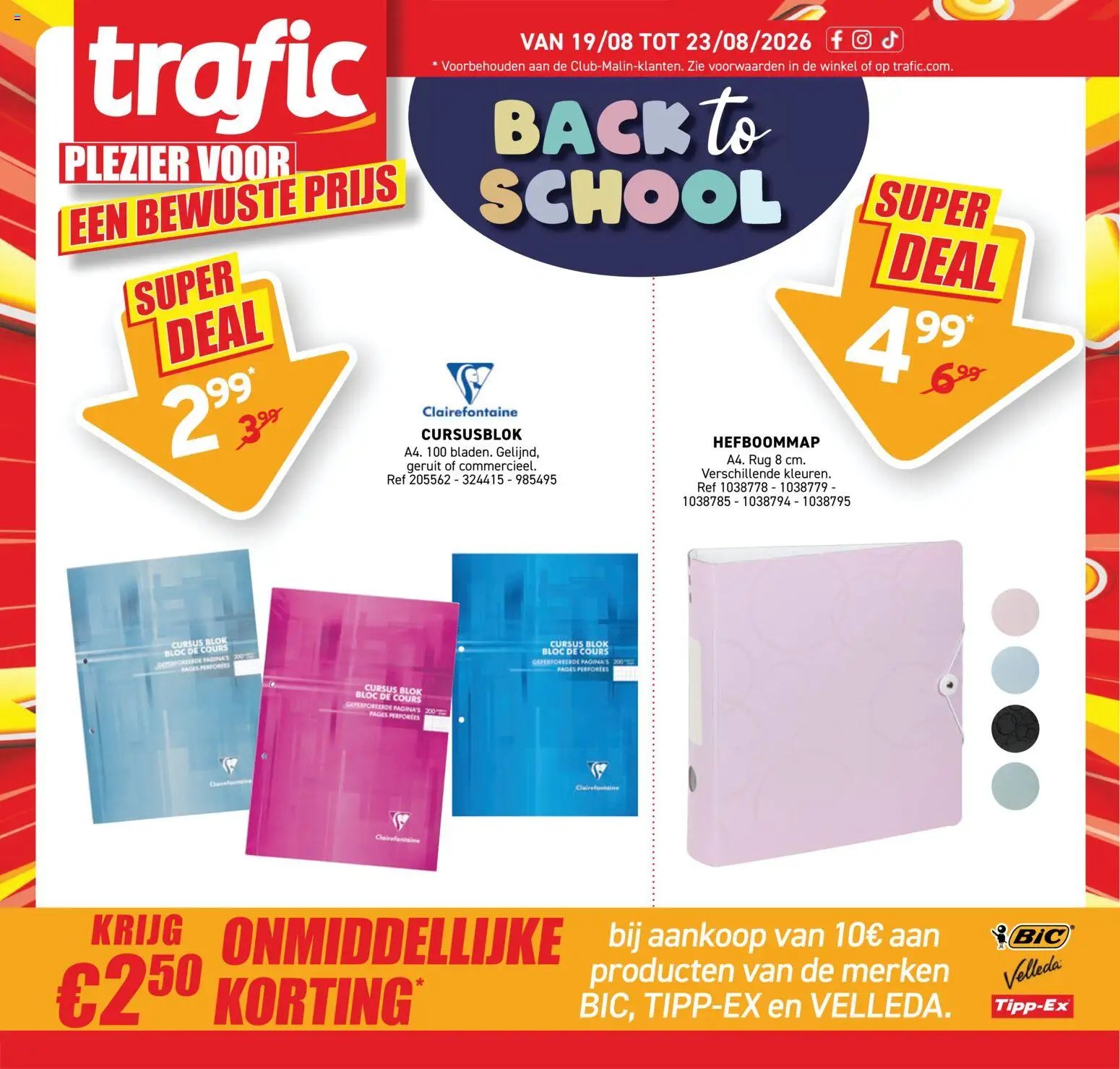 Trafic folder