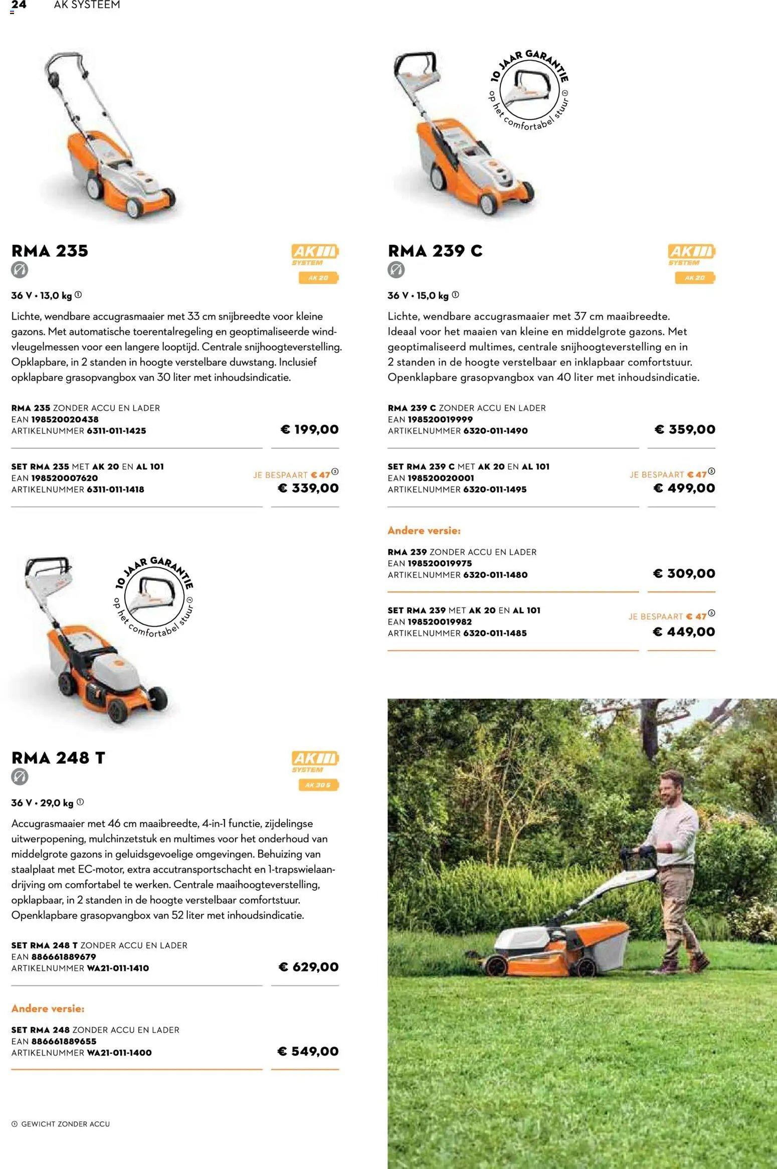 Aveve Gids tuinmachines