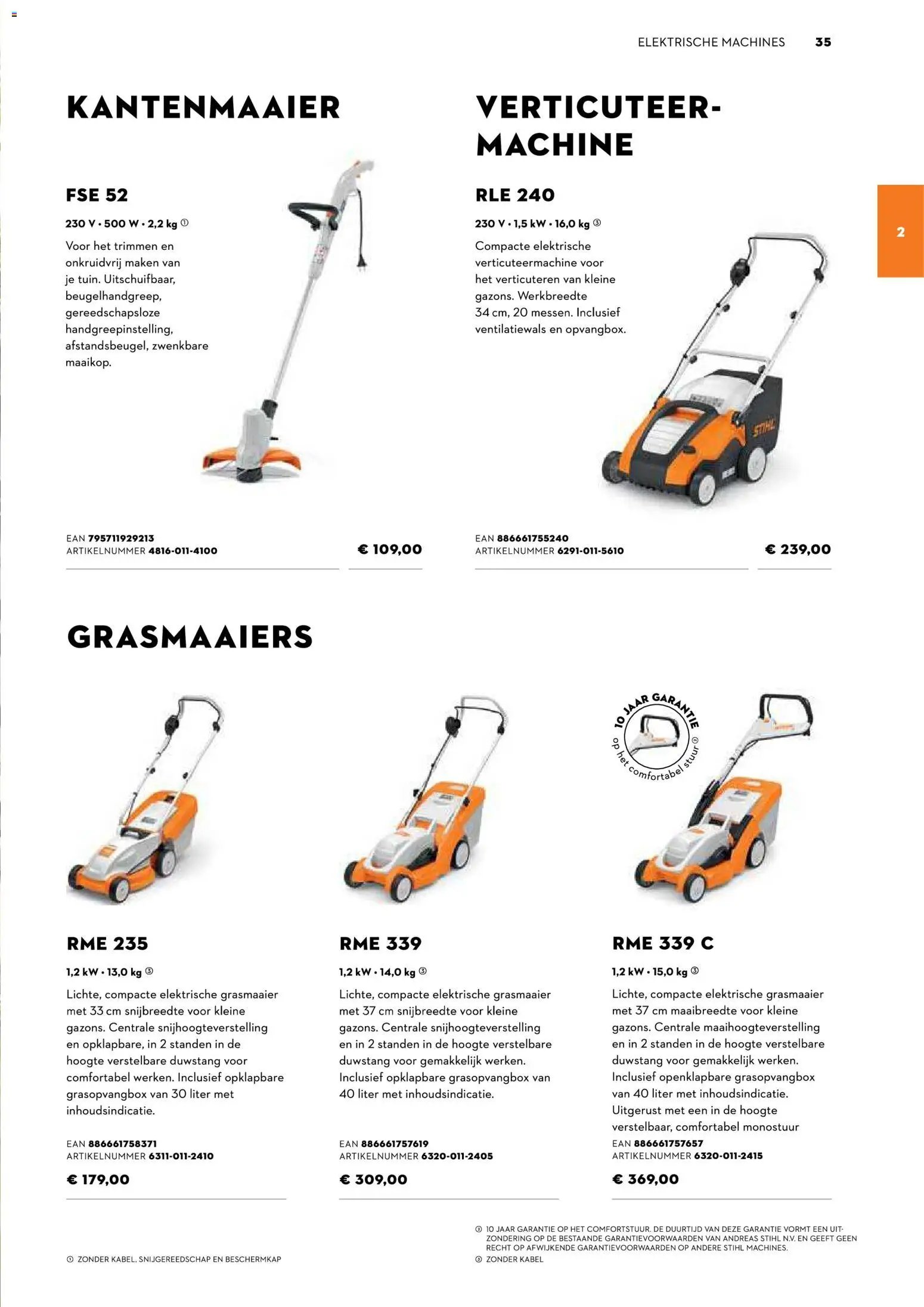 Aveve Gids tuinmachines