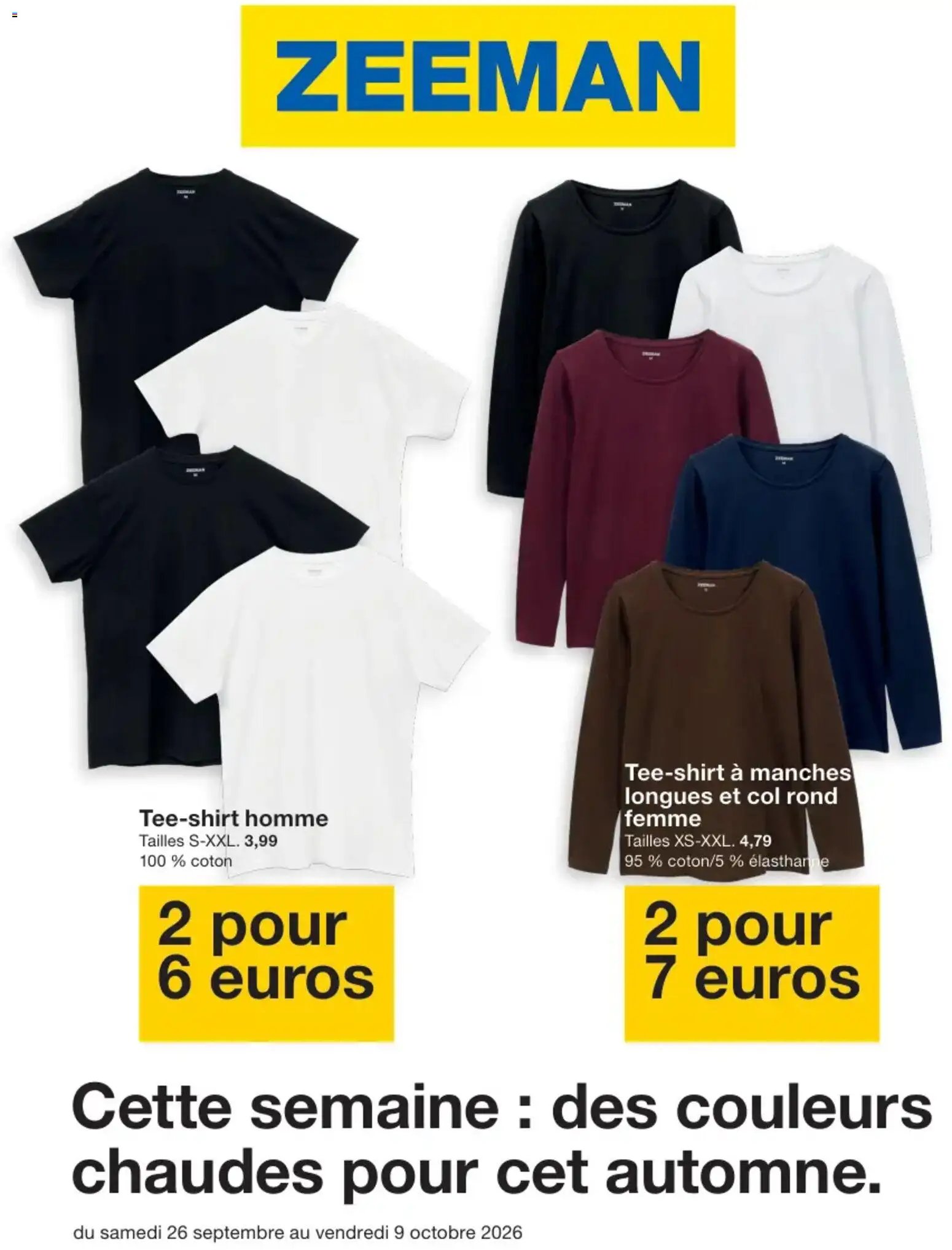 Zeeman publicité