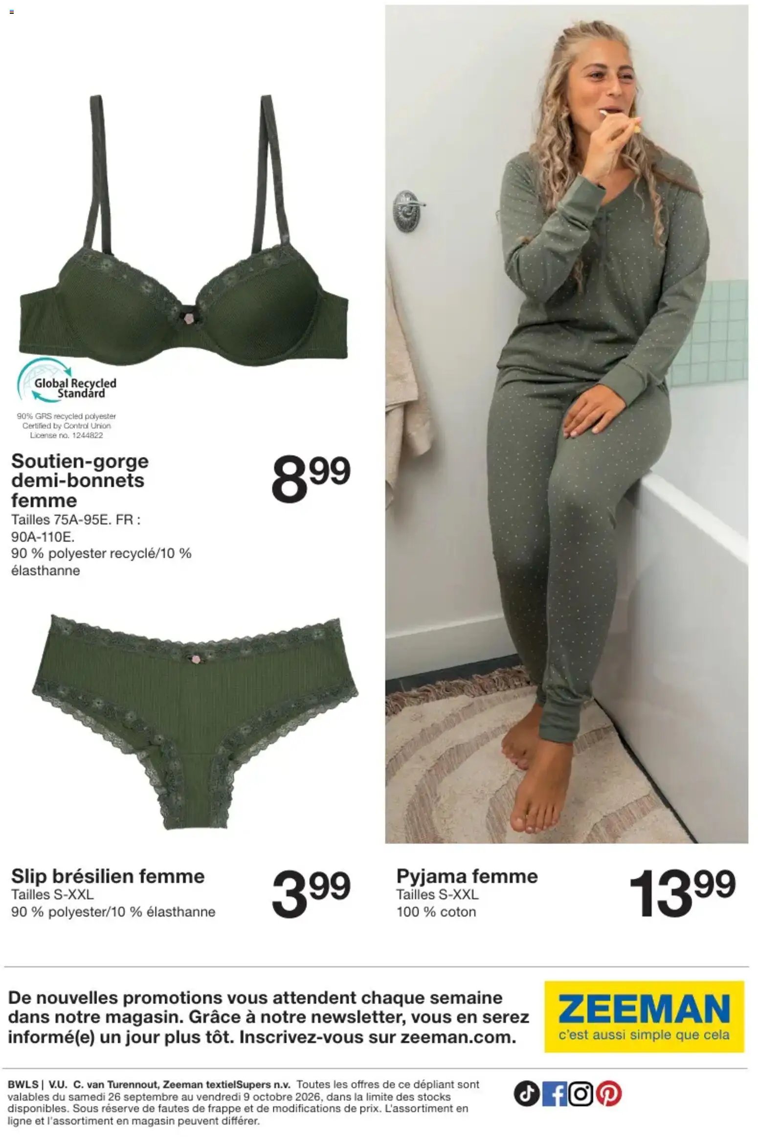 Zeeman publicité
