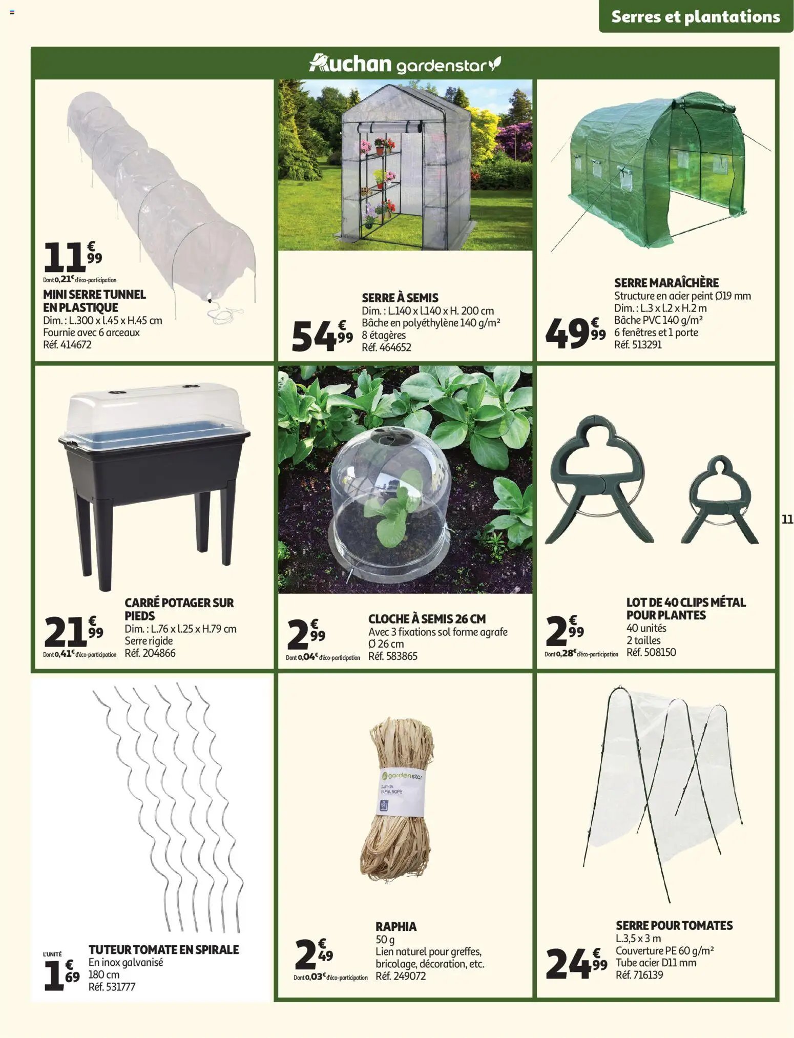 Auchan - Jardinage, meubles jardin (2026-03-03 - 2026-06-14)