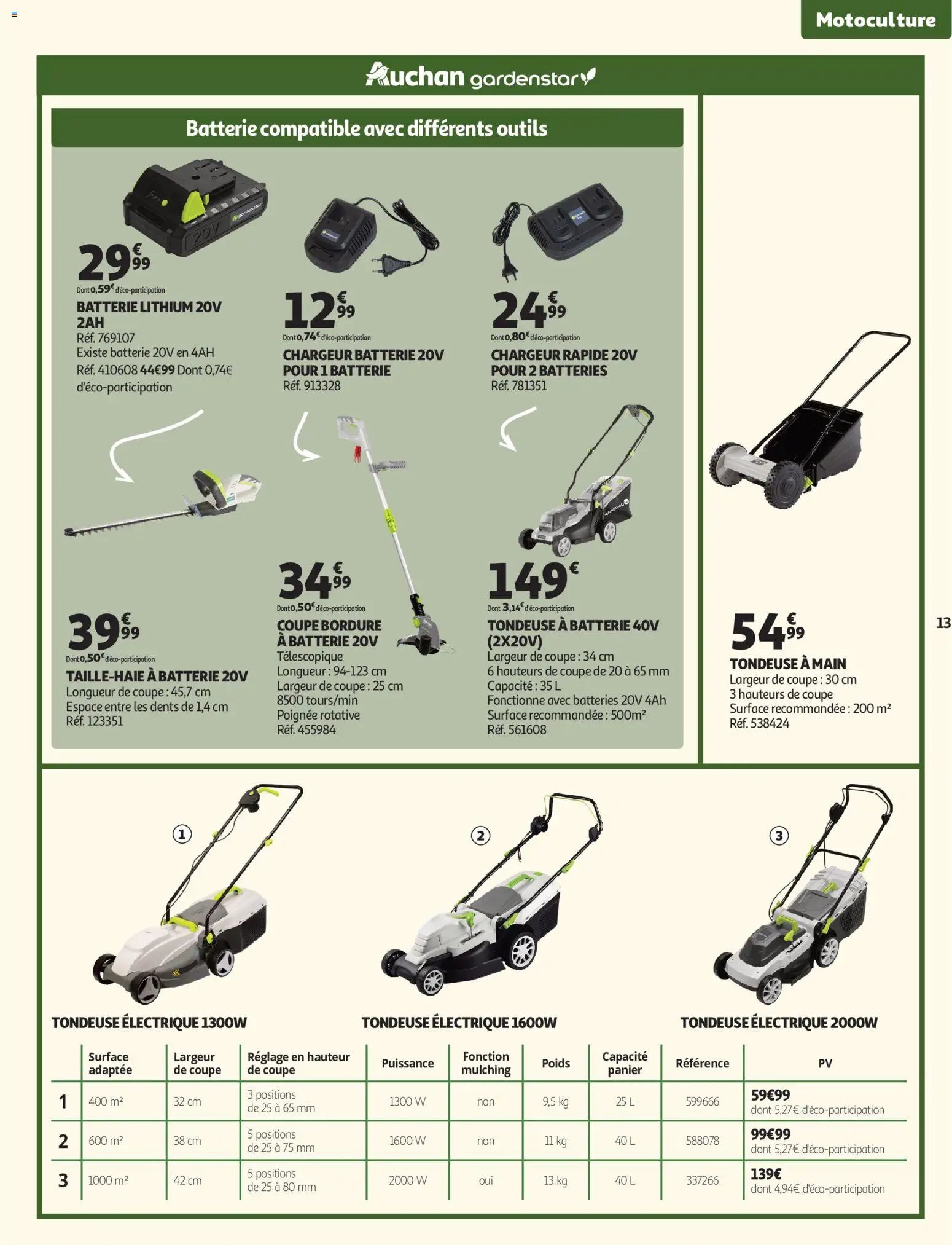 Auchan - Jardinage, meubles jardin (2026-03-03 - 2026-06-14)