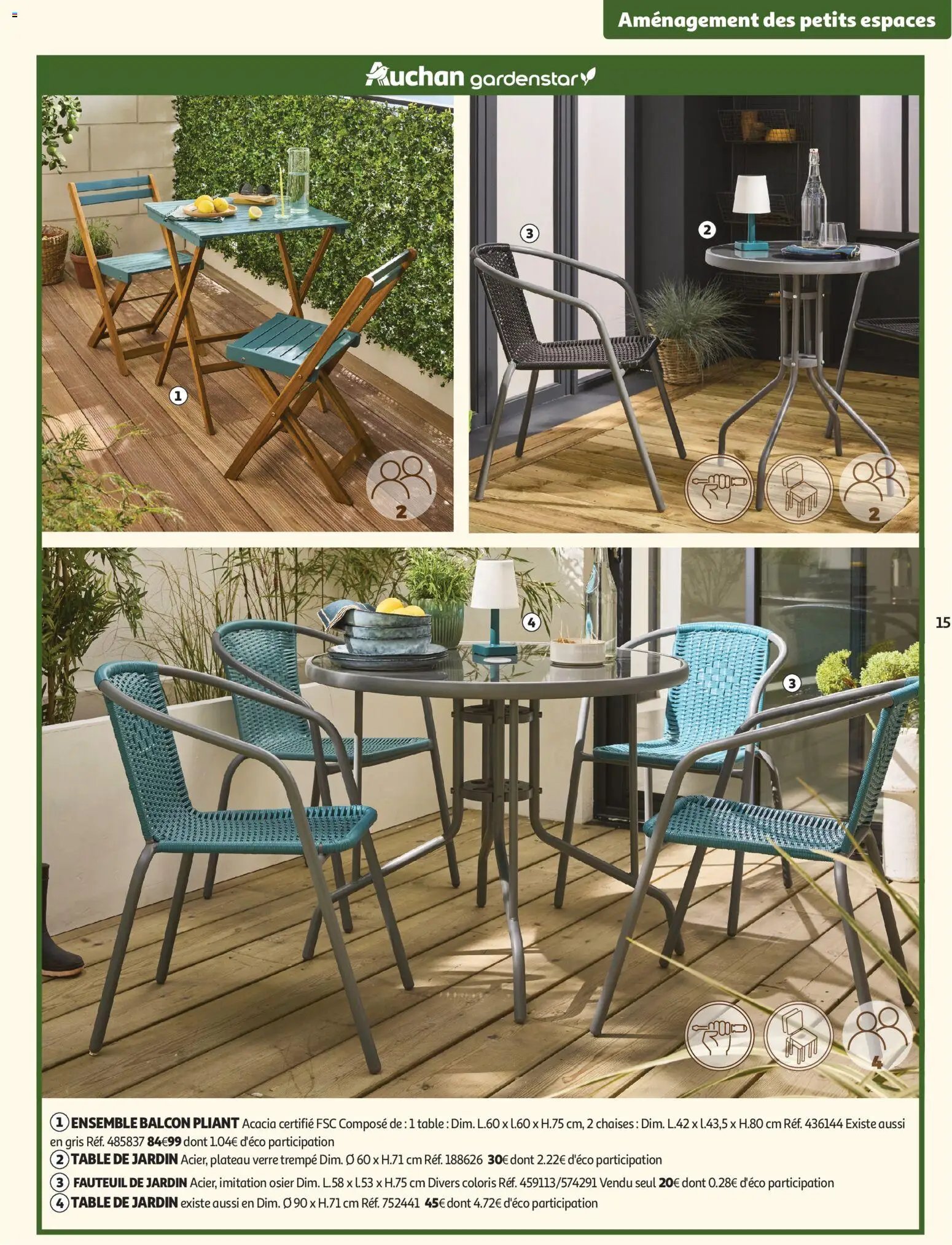 Auchan - Jardinage, meubles jardin (2026-03-03 - 2026-06-14)