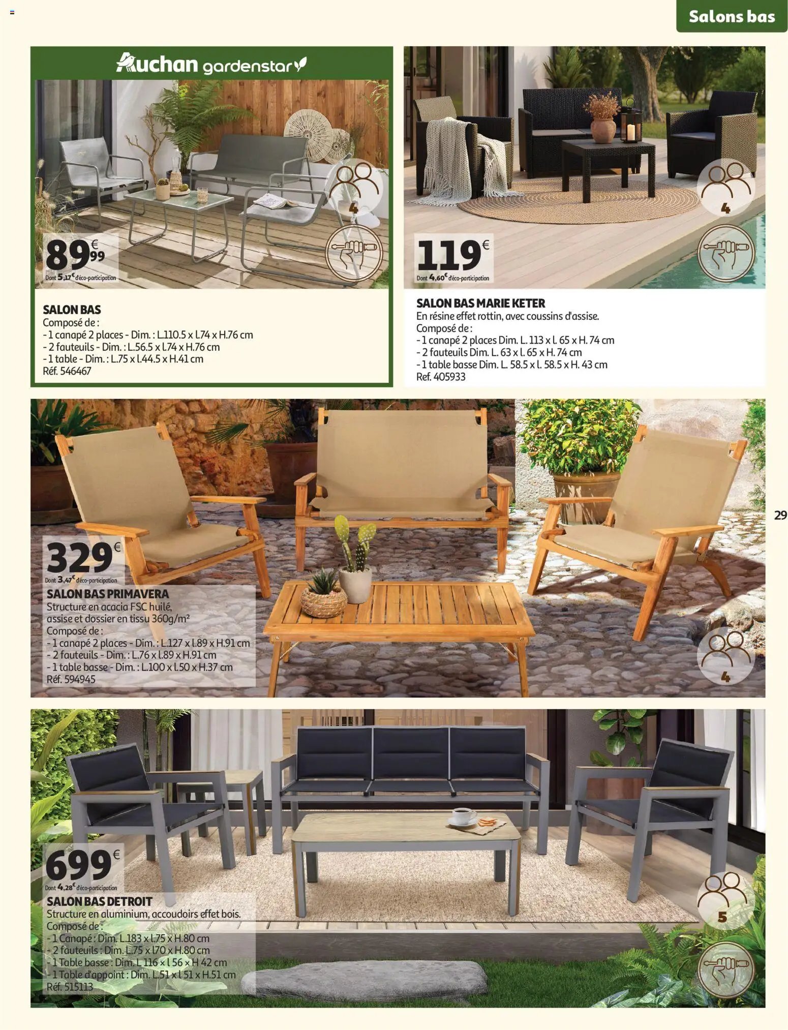 Auchan - Jardinage, meubles jardin (2026-03-03 - 2026-06-14)