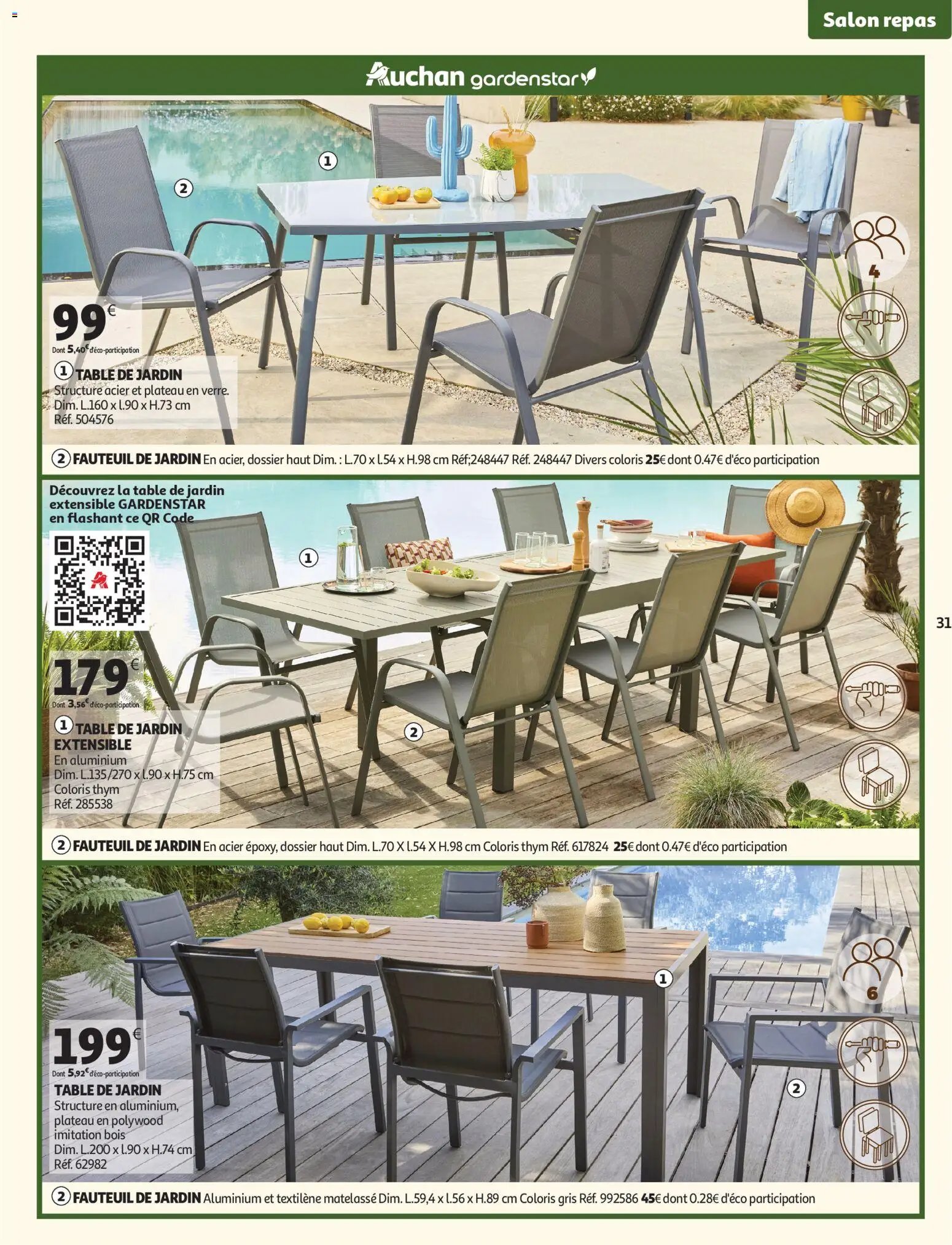 Auchan - Jardinage, meubles jardin (2026-03-03 - 2026-06-14)