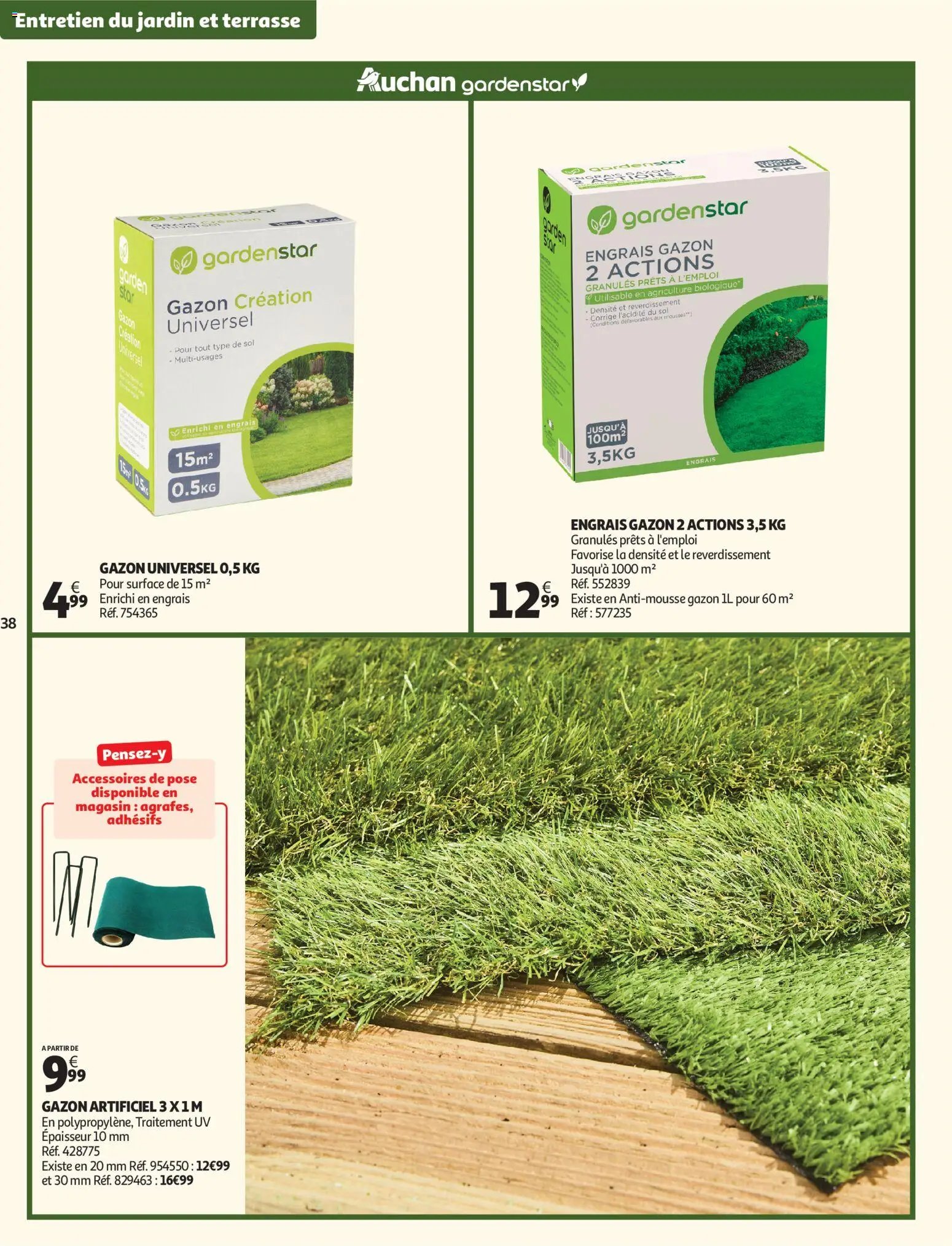 Auchan - Jardinage, meubles jardin (2026-03-03 - 2026-06-14)