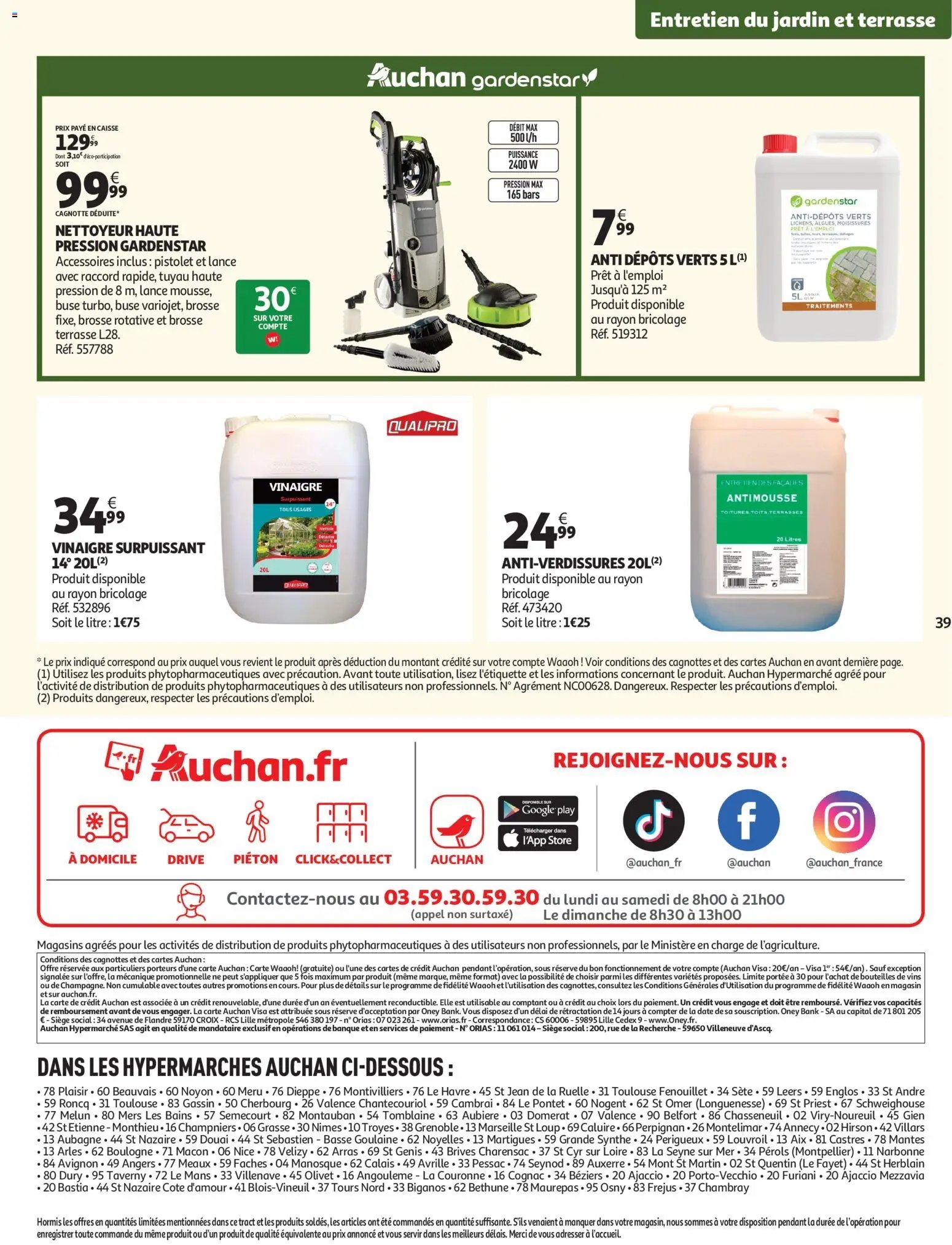 Auchan - Jardinage, meubles jardin (2026-03-03 - 2026-06-14)