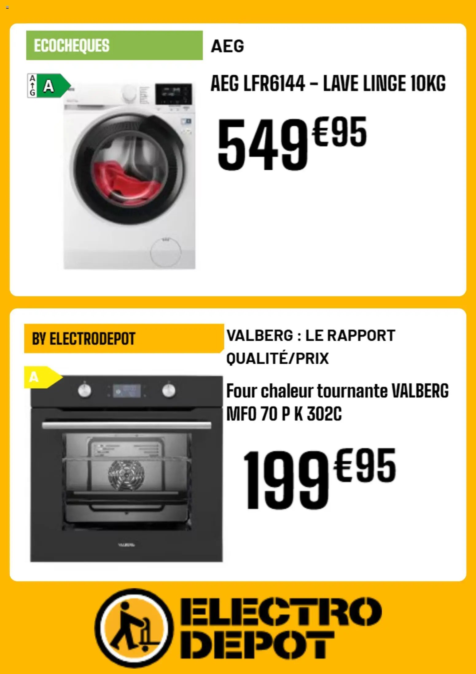Electro Depot folder / publicité
