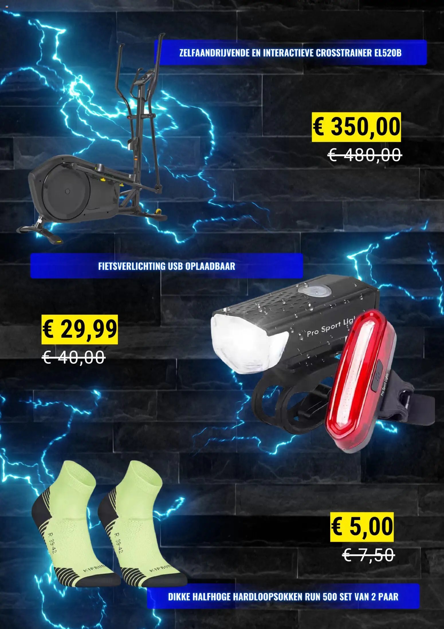 Decathlon - Seizoensaanbod / Offre saisonnière