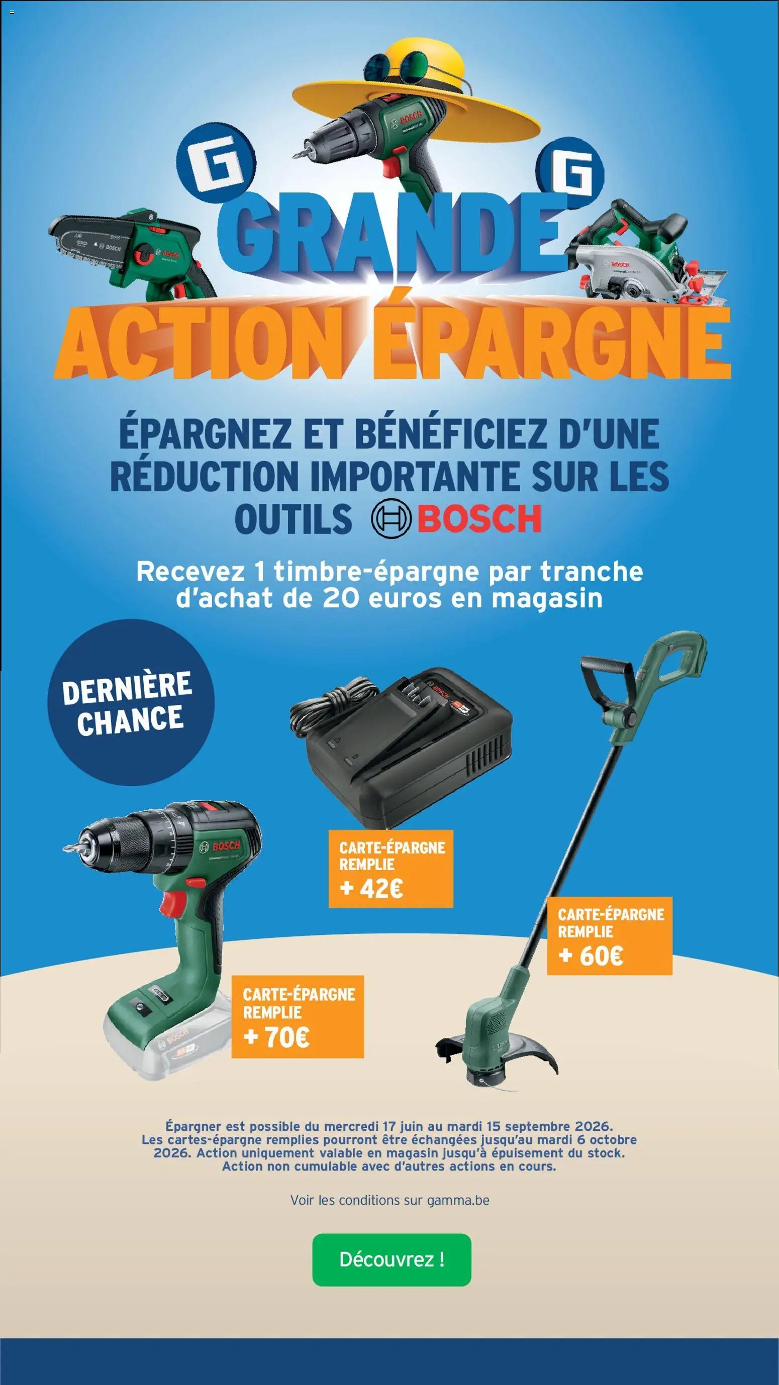 GAMMA - Outillage