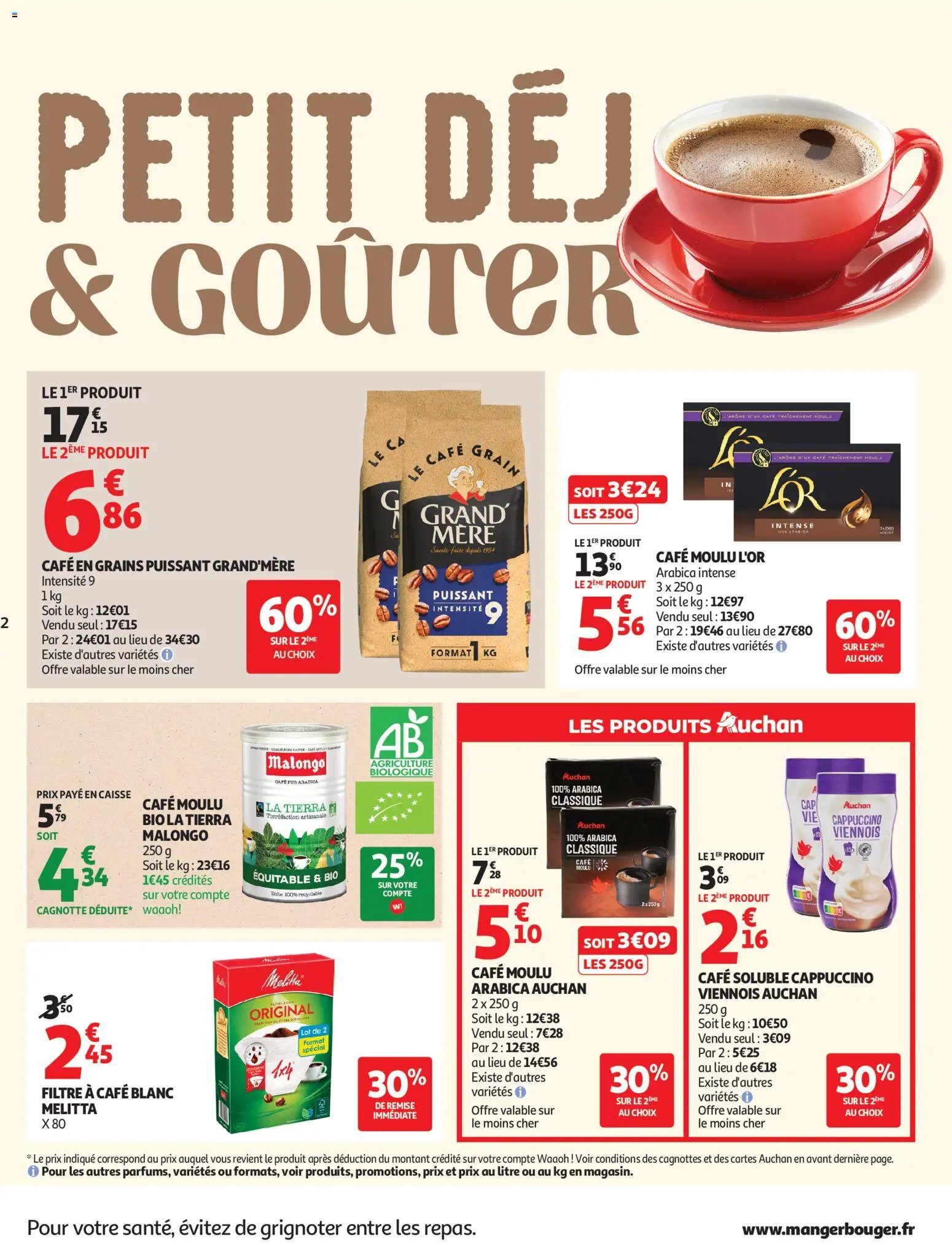Zeeman  Petit dej, goûter hypers