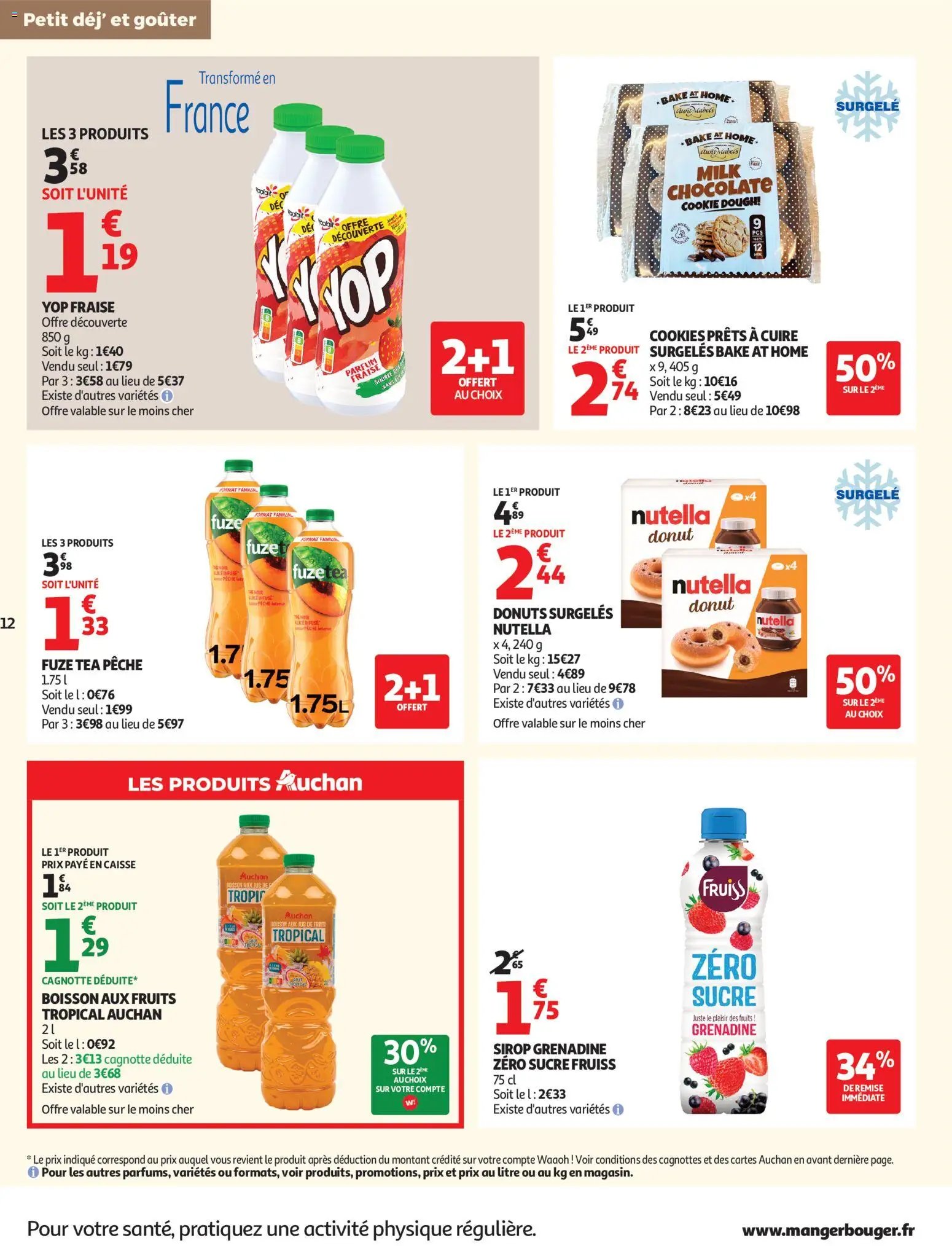 Zeeman  Petit dej, goûter hypers