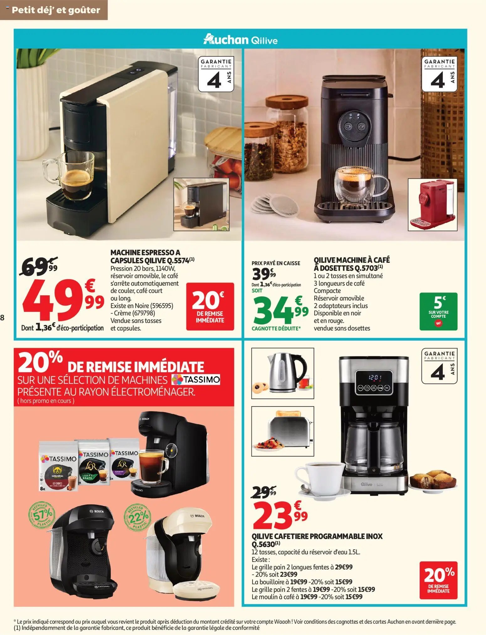Zeeman  Petit dej, goûter hypers