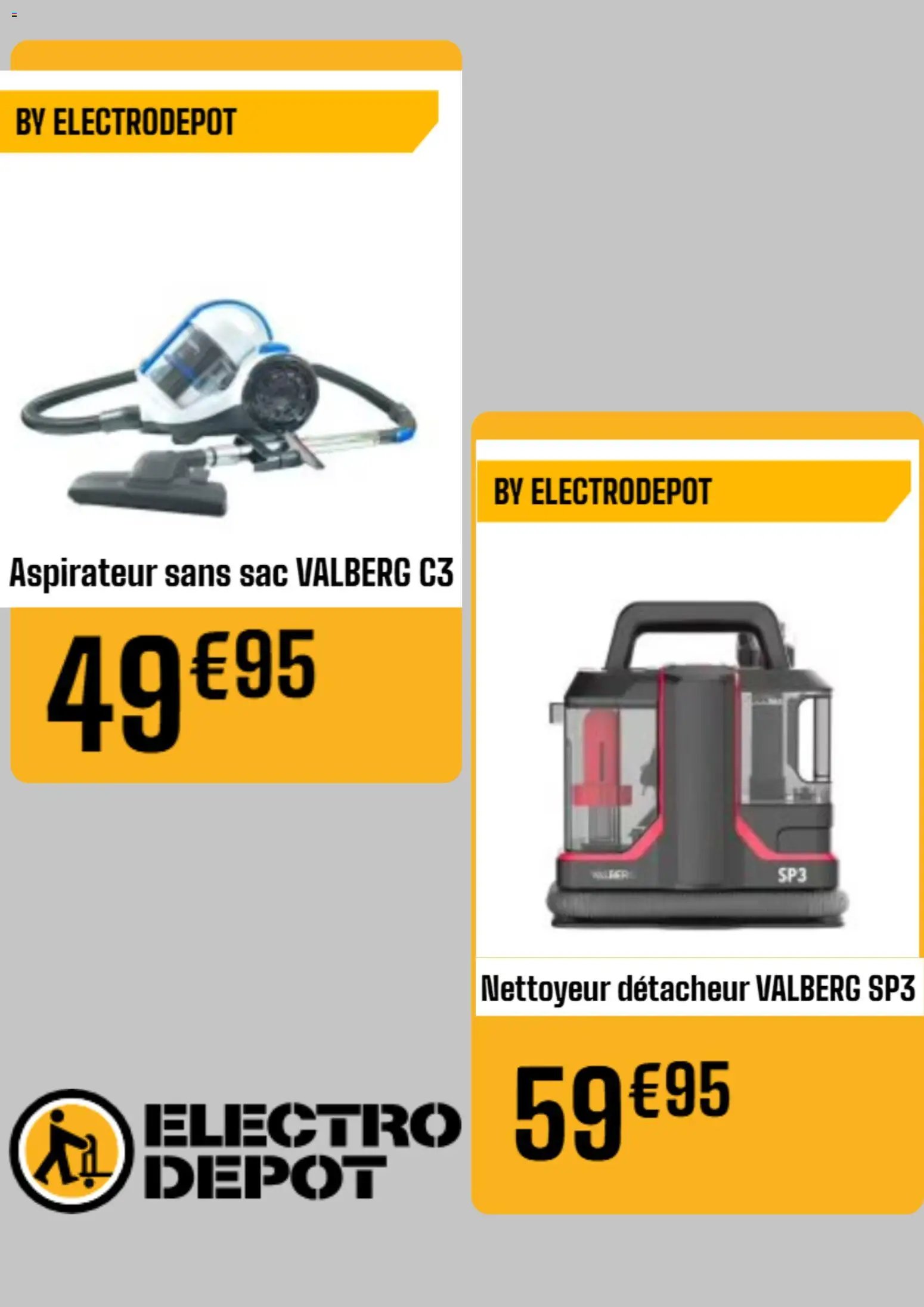 Electro Depot folder / publicité