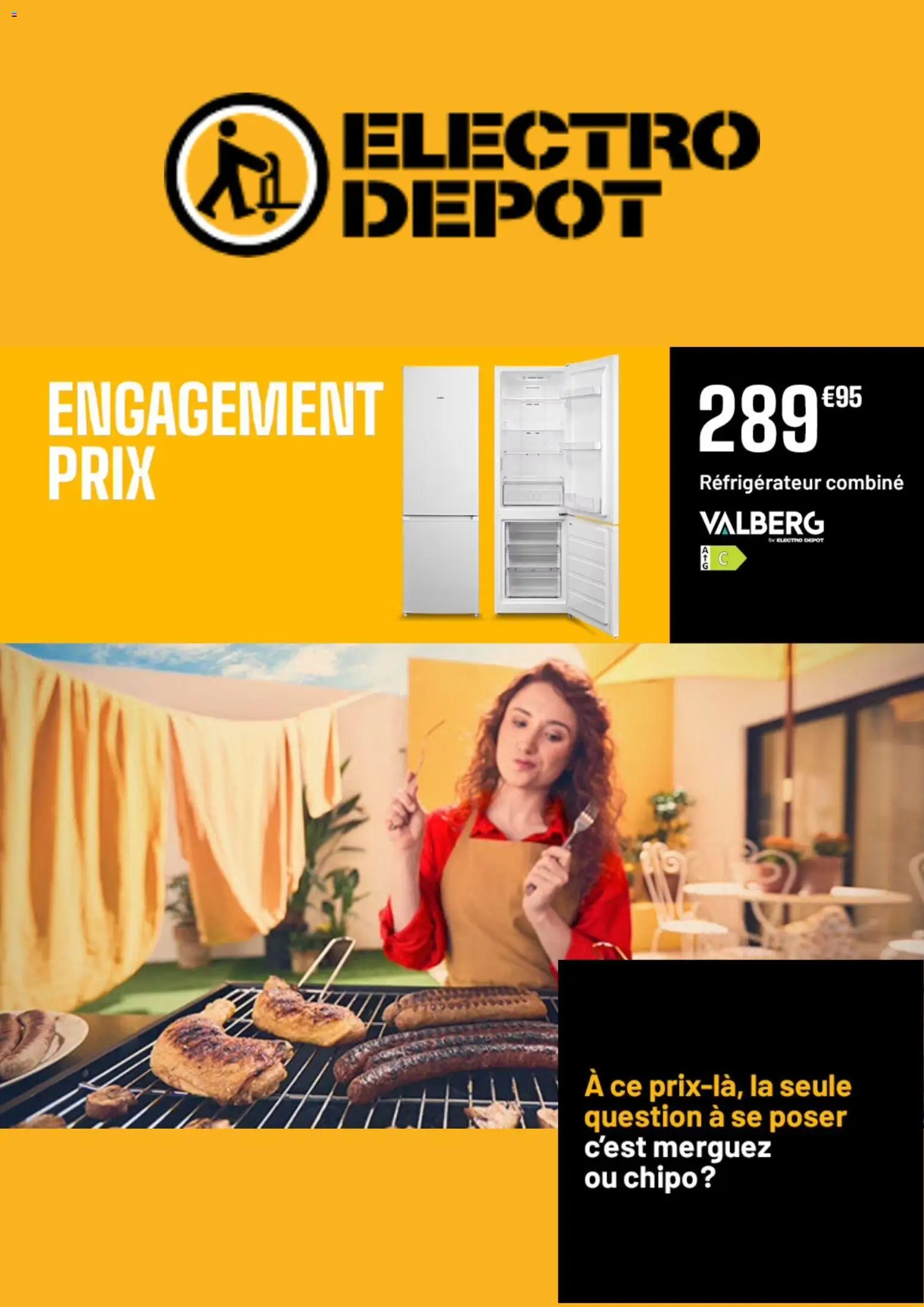 Electro Depot folder / publicité