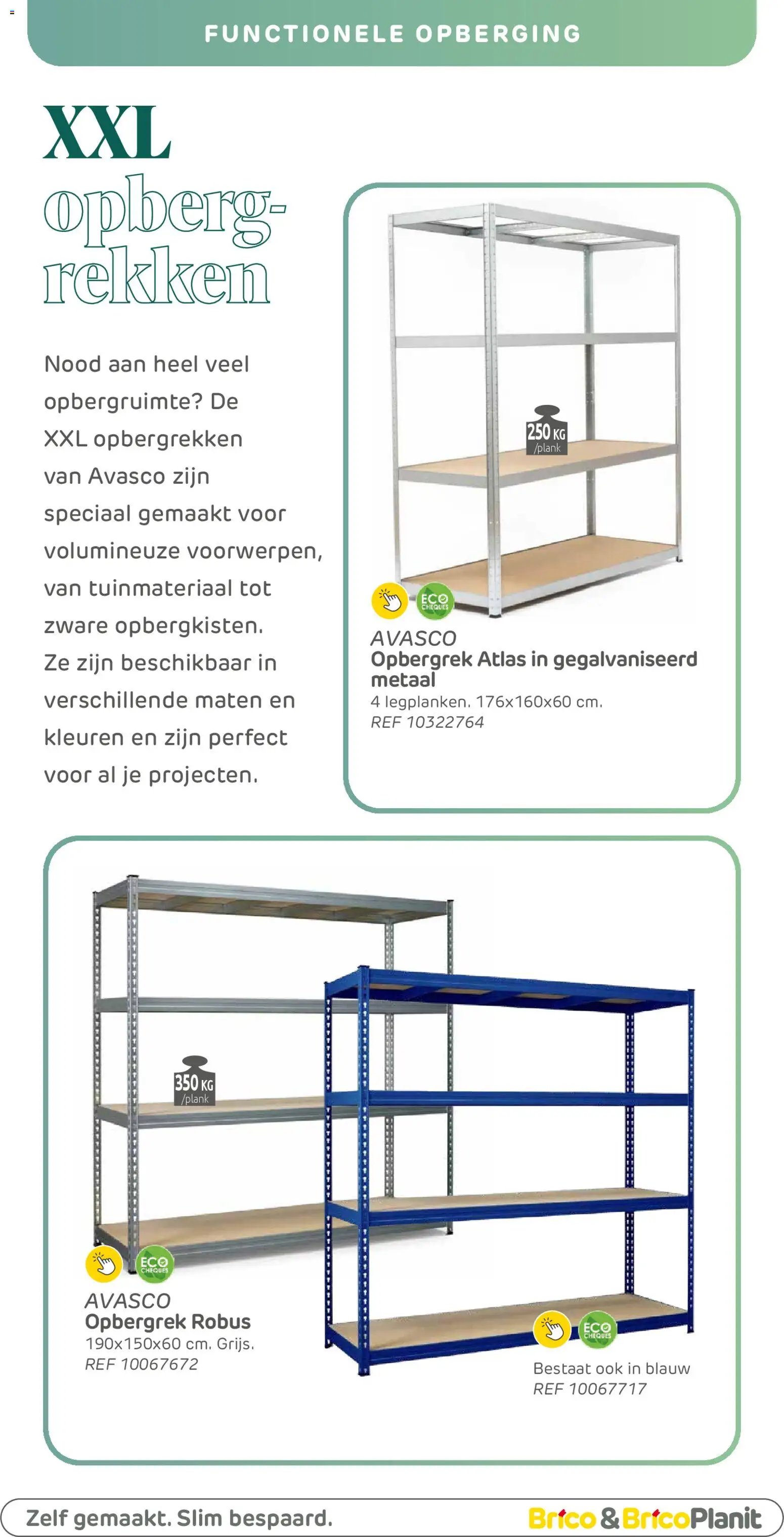 Brico - Onze opbergingcatalogus