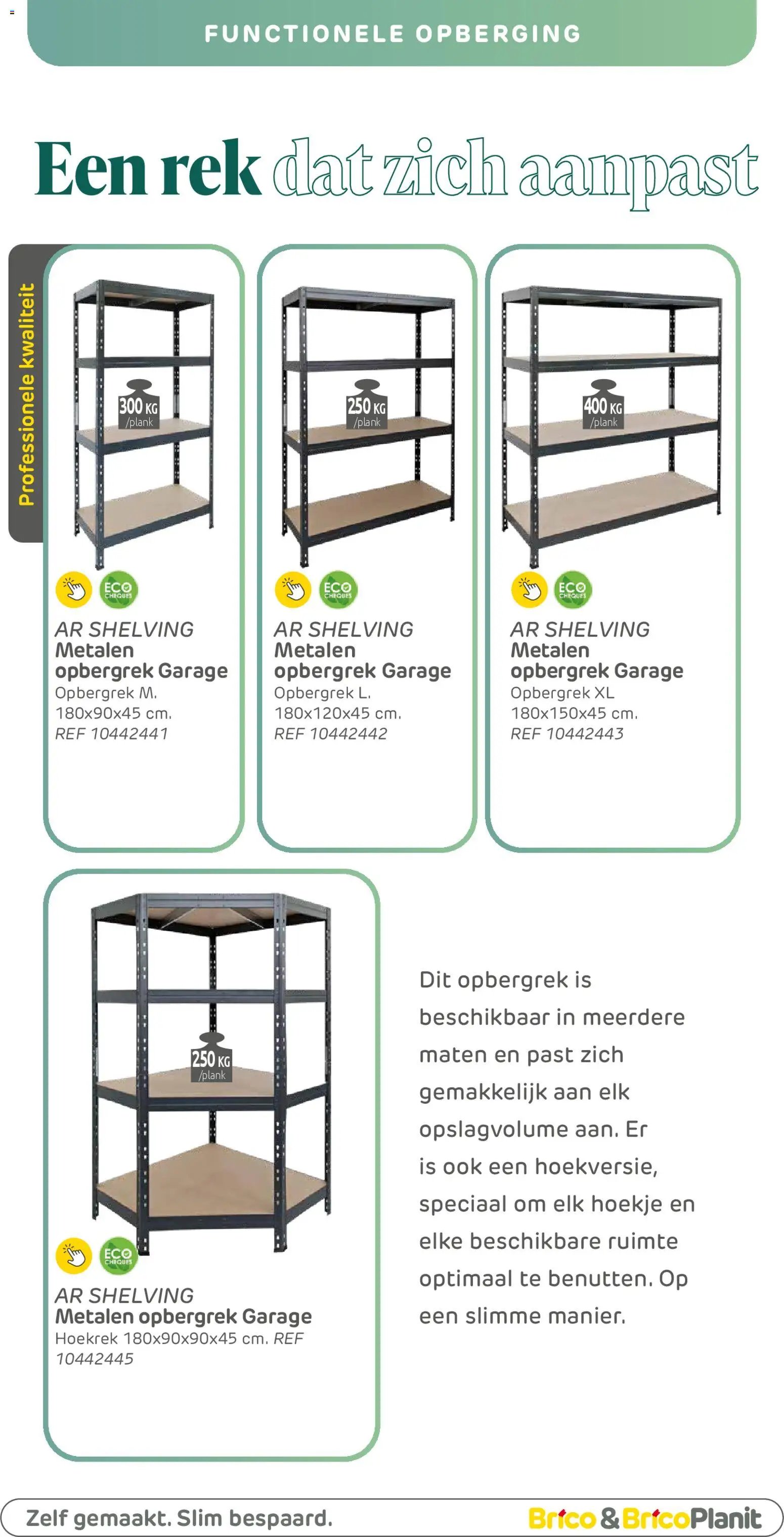 Brico - Onze opbergingcatalogus