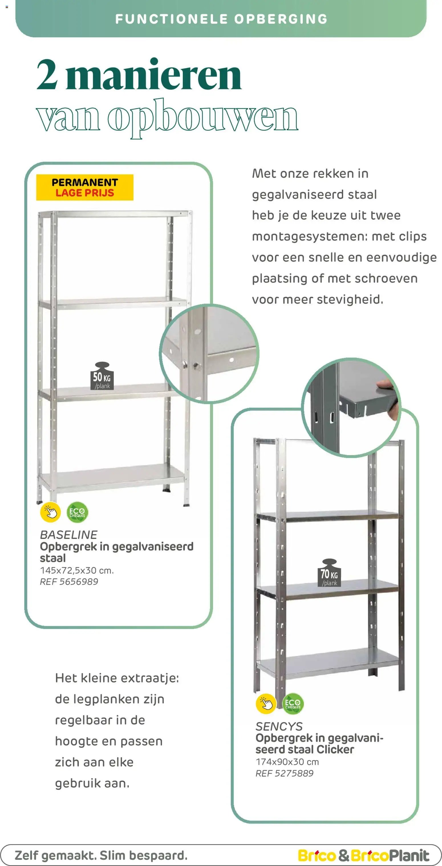 Brico - Onze opbergingcatalogus