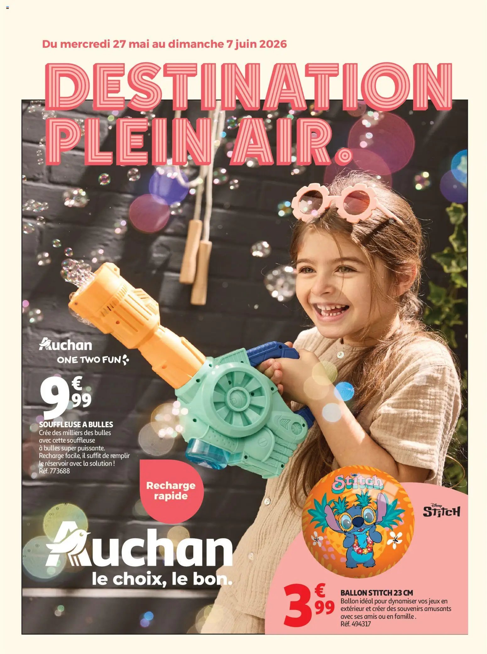 Auchan Plein air jeux de jardin