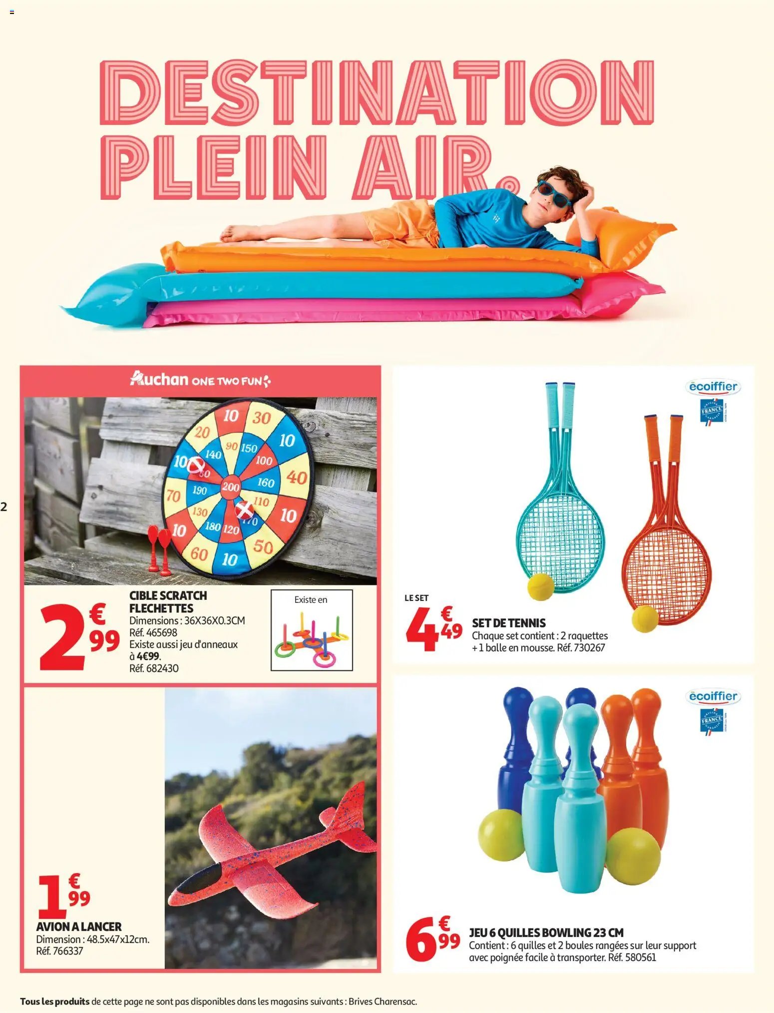 Auchan Plein air jeux de jardin (2026-05-27 - 2026-06-07)