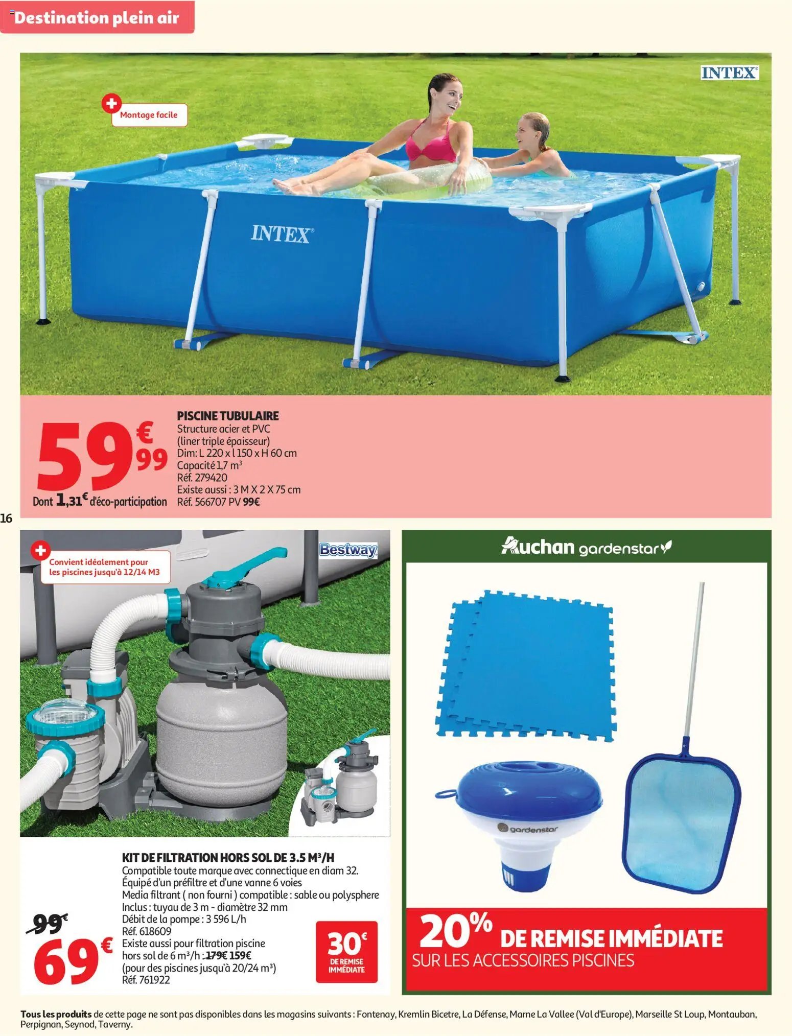 Auchan Plein air jeux de jardin (2026-05-27 - 2026-06-07)