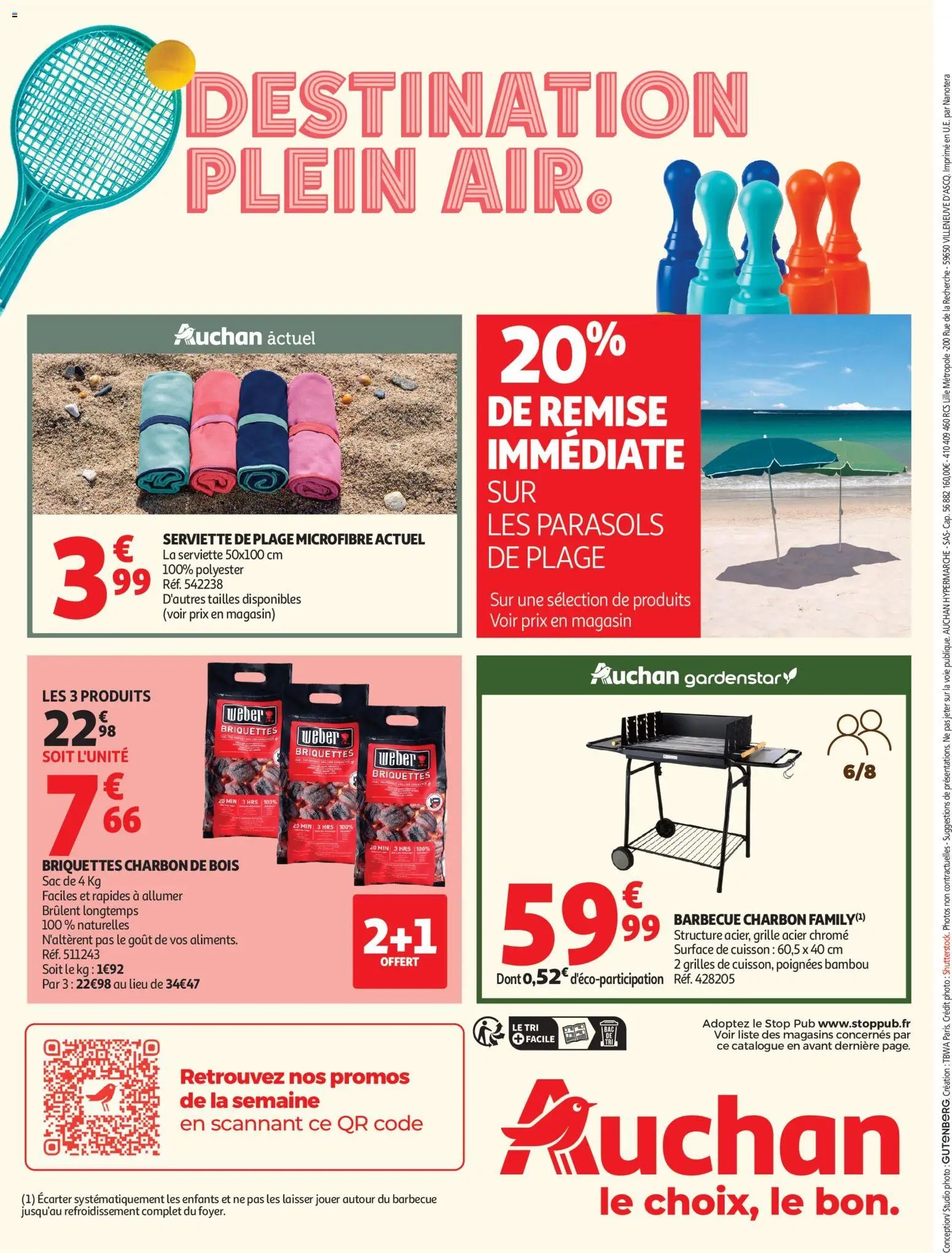 Auchan Plein air jeux de jardin (2026-05-27 - 2026-06-07)