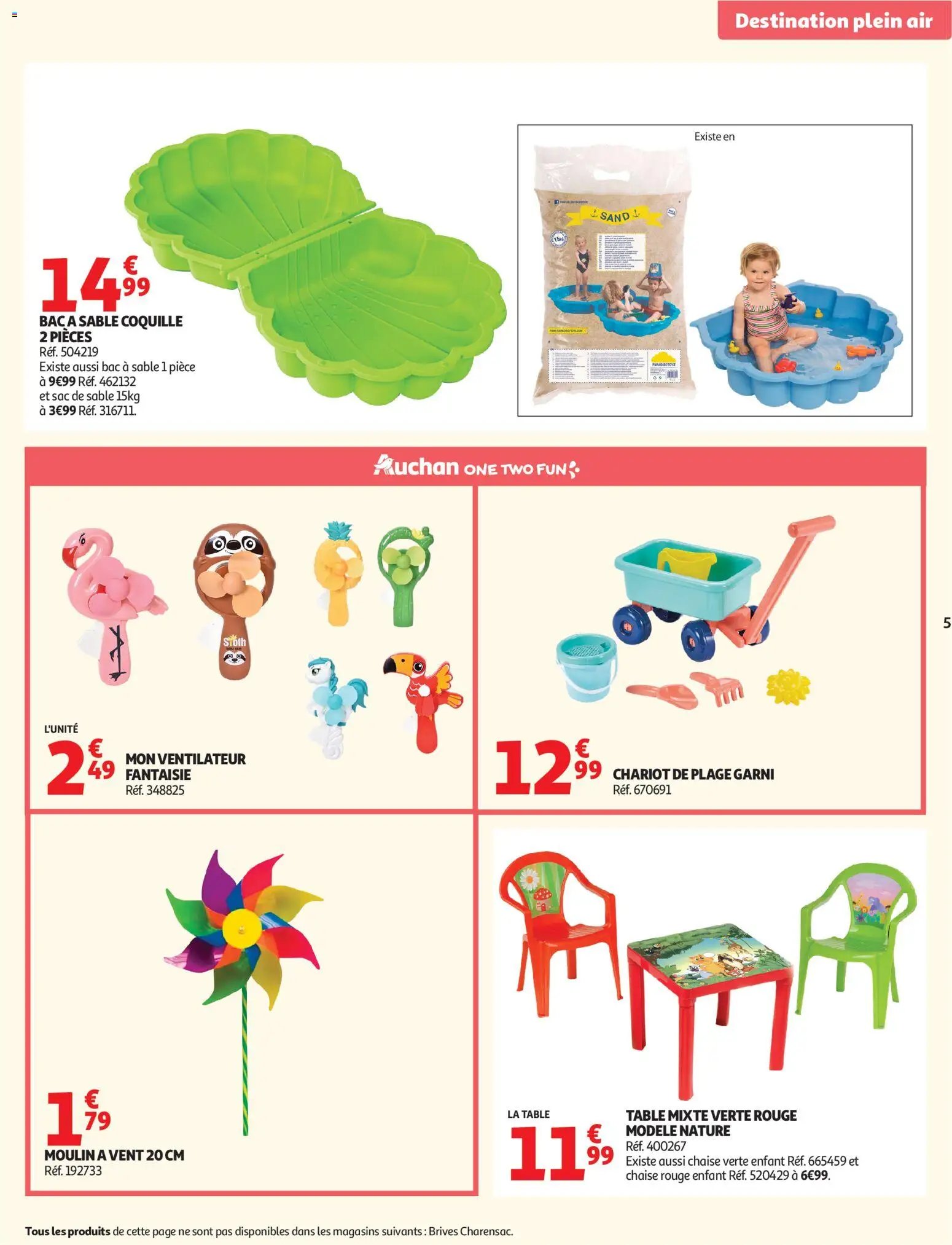 Auchan Plein air jeux de jardin (2026-05-27 - 2026-06-07)