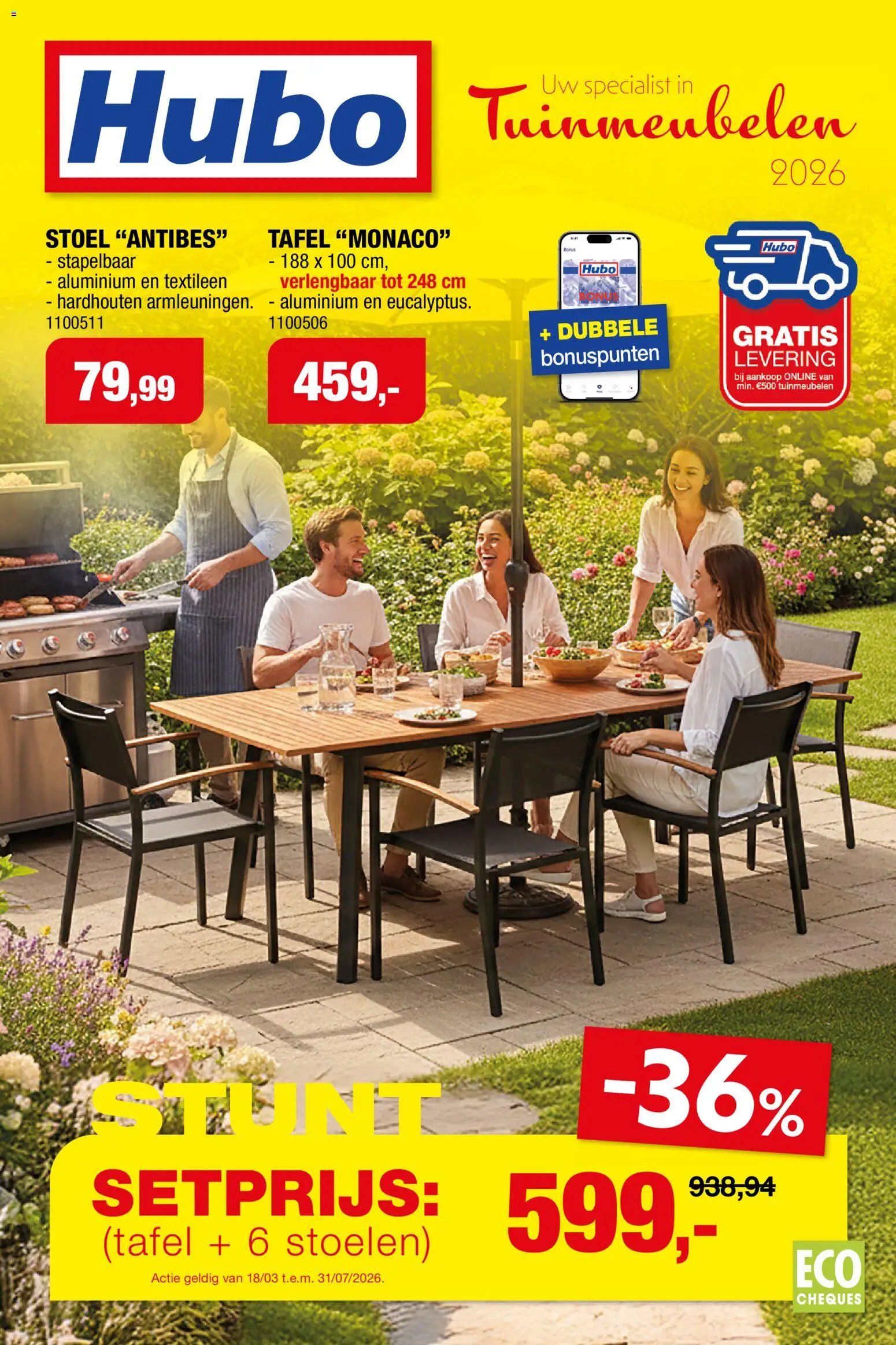 Hubo Tuinmeubelen special 