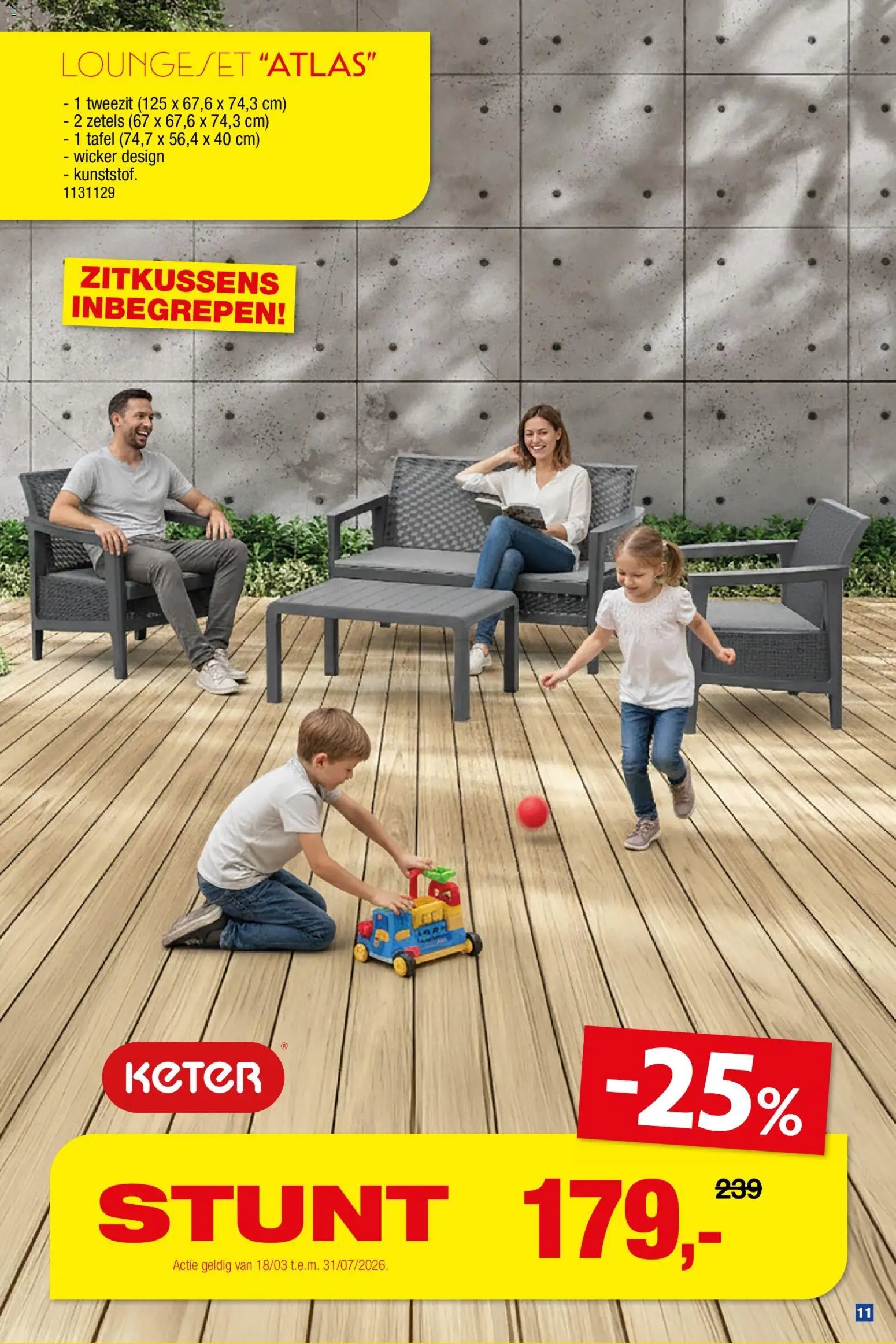 Hubo Tuinmeubelen special 