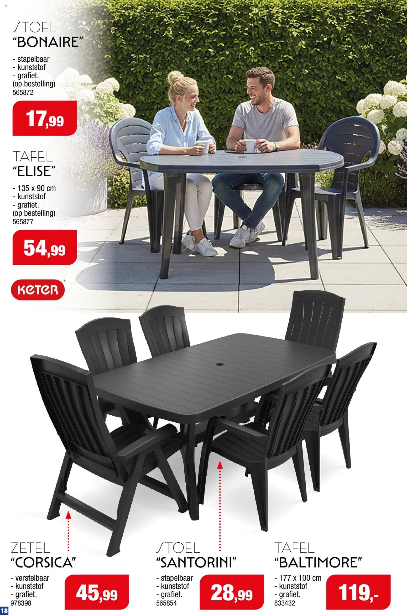 Hubo Tuinmeubelen special 
