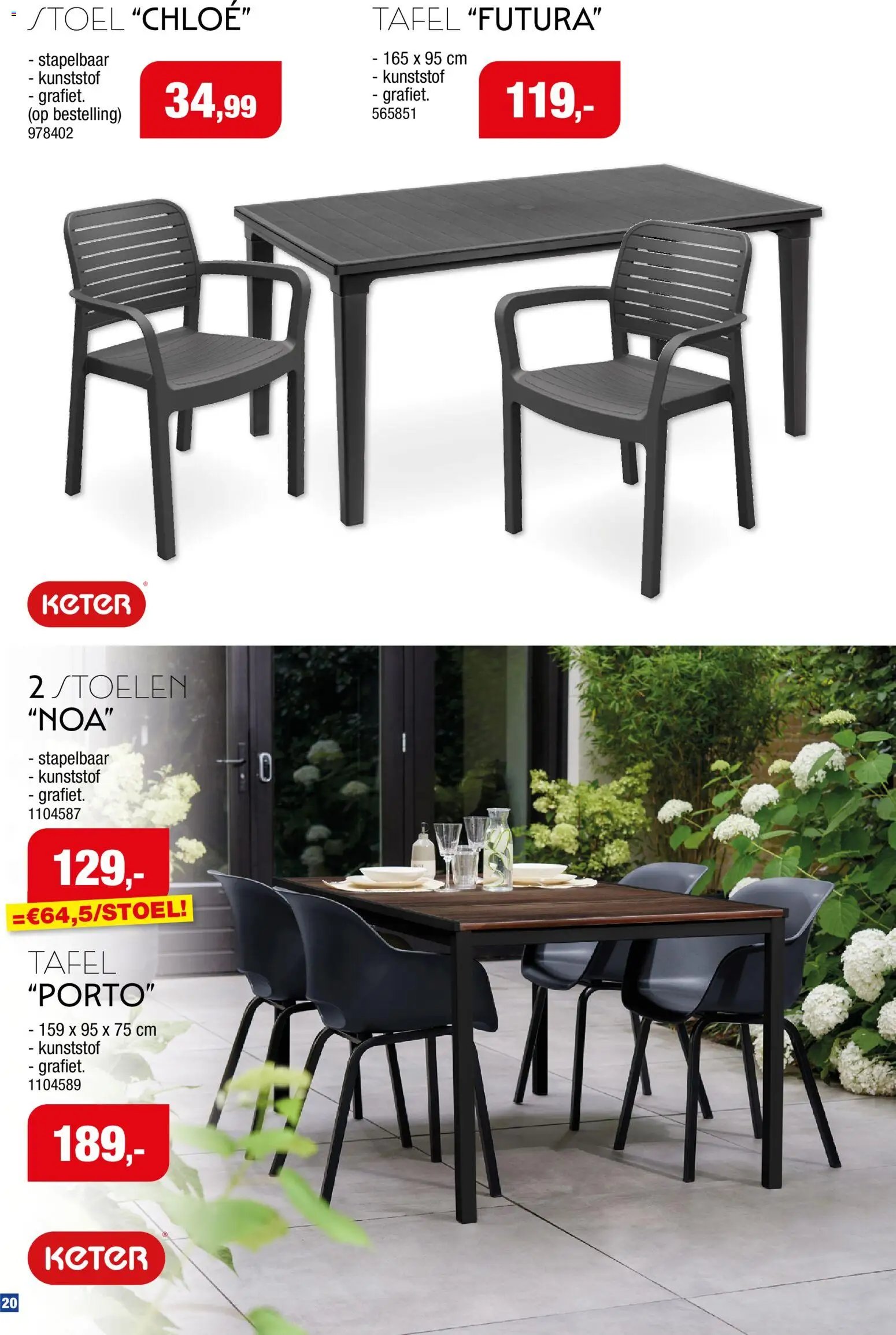 Hubo Tuinmeubelen special 