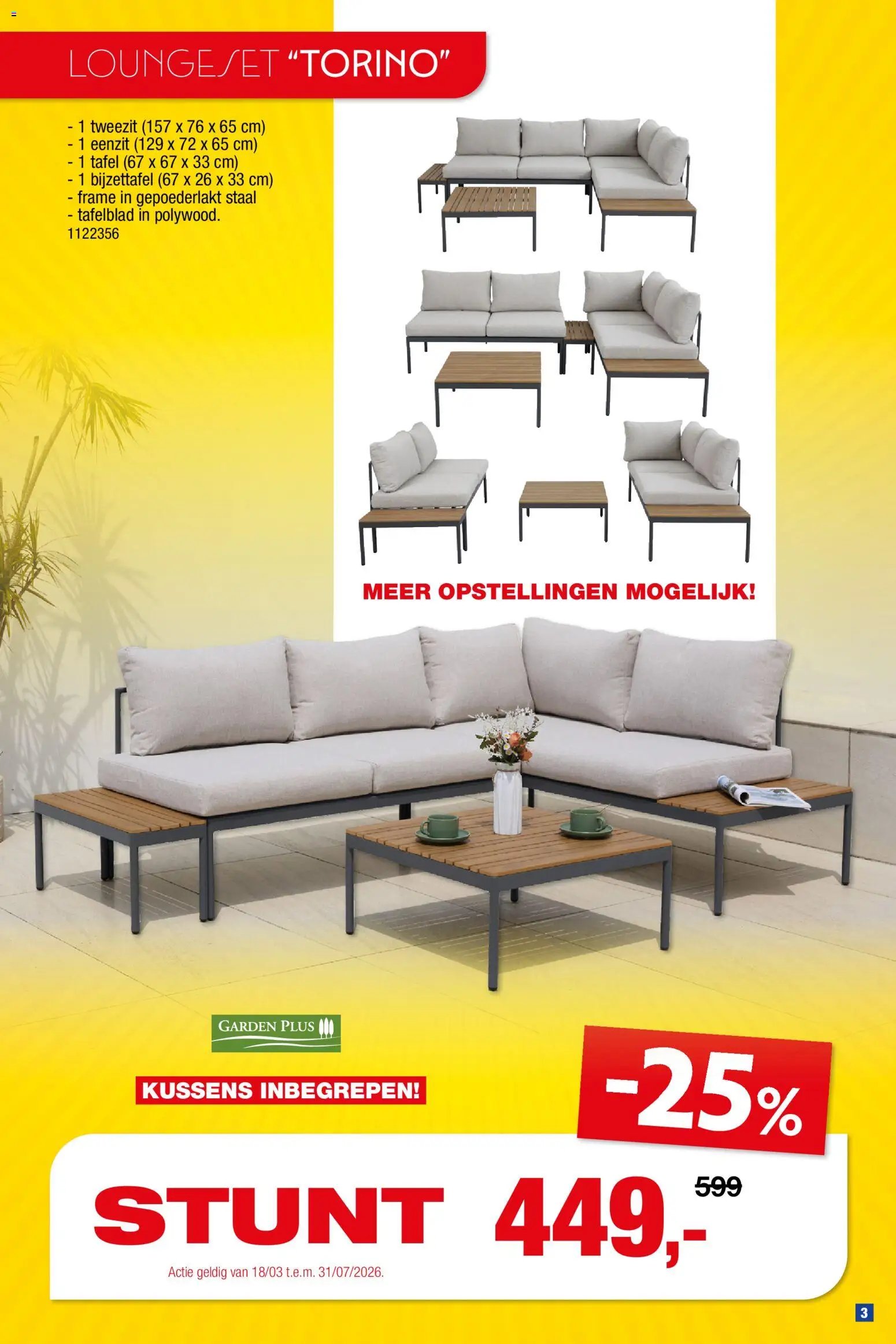 Hubo Tuinmeubelen special 