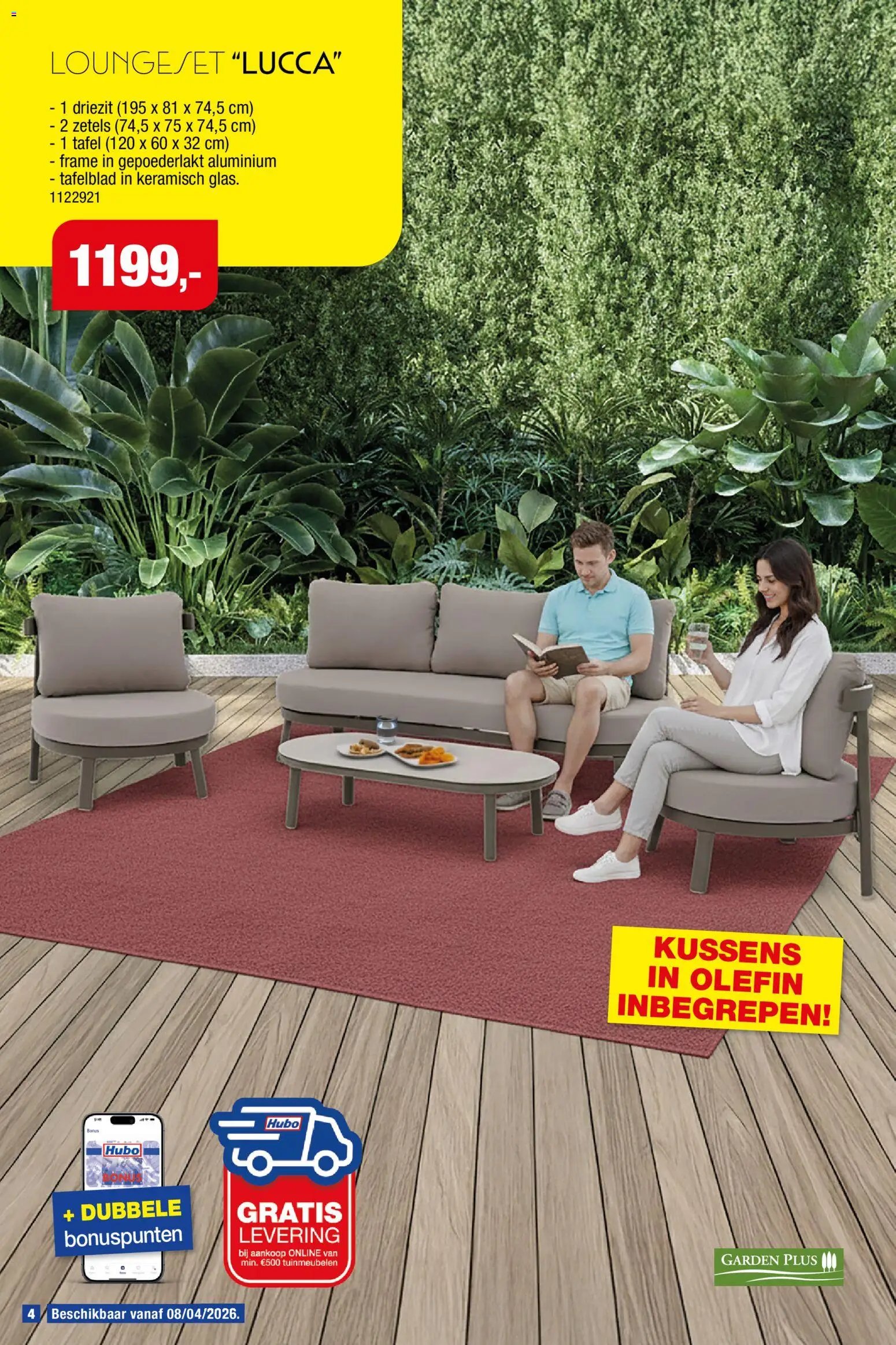 Hubo Tuinmeubelen special 