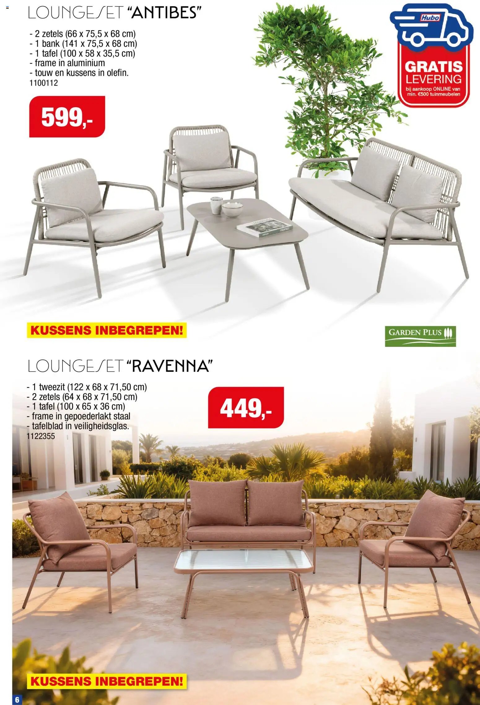 Hubo Tuinmeubelen special 