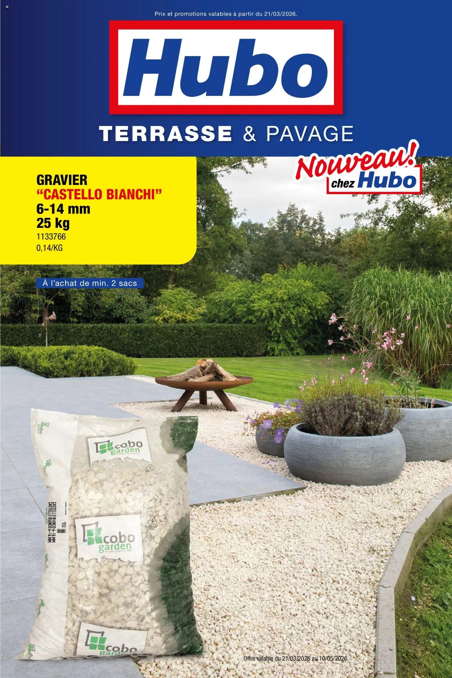 Hubo Terrasse et pavage