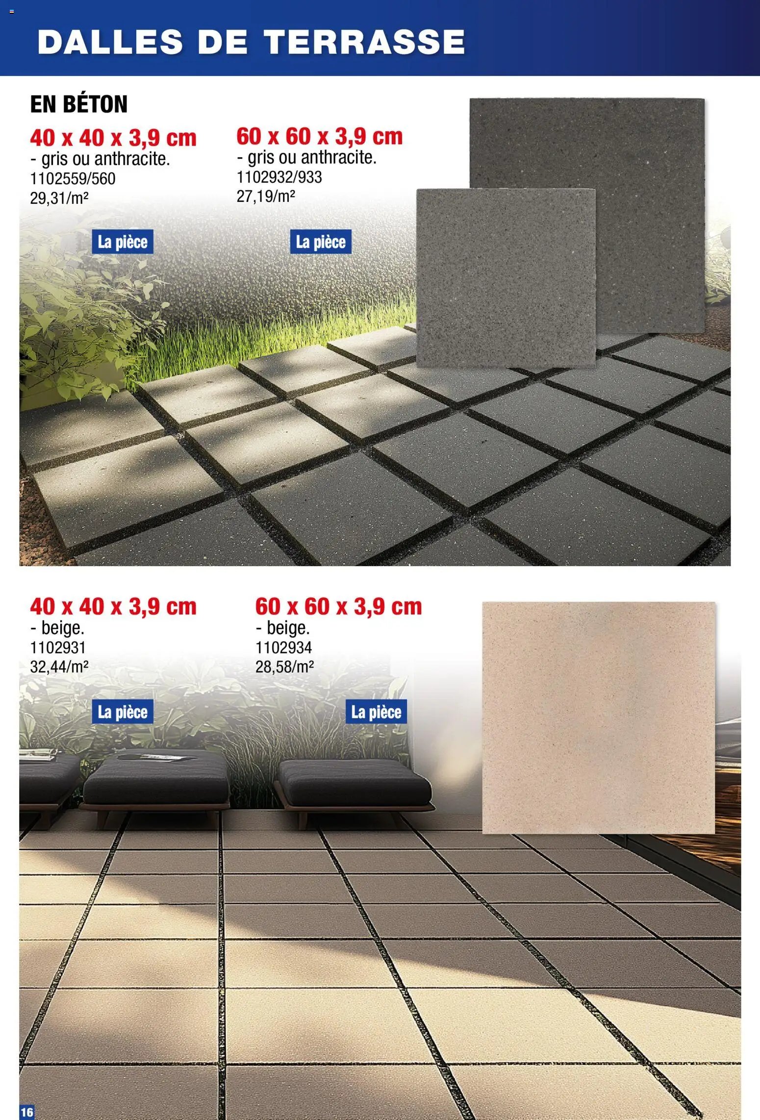 Hubo Terrasse et pavage