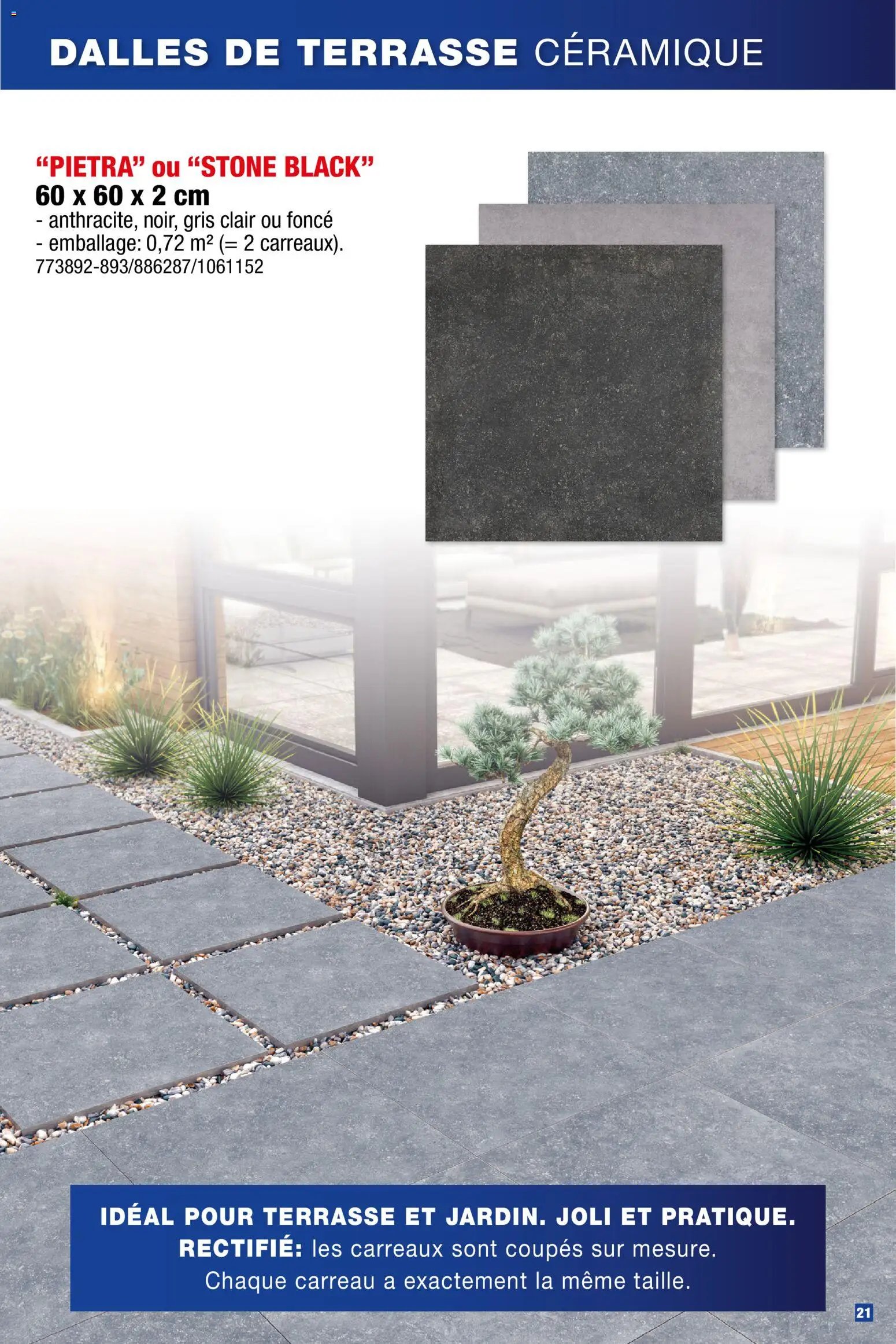 Hubo Terrasse et pavage
